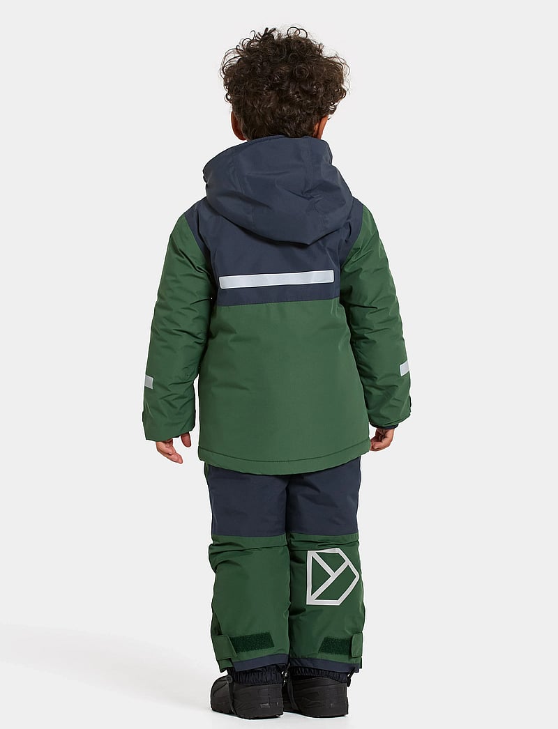 Didriksons - SKARE KIDS SET - outdoor - pine green - 5