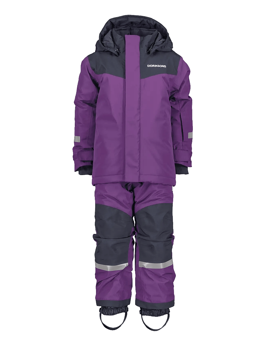 Didriksons - SKARE KIDS SET - lauko drabužiai - royal purple - 1