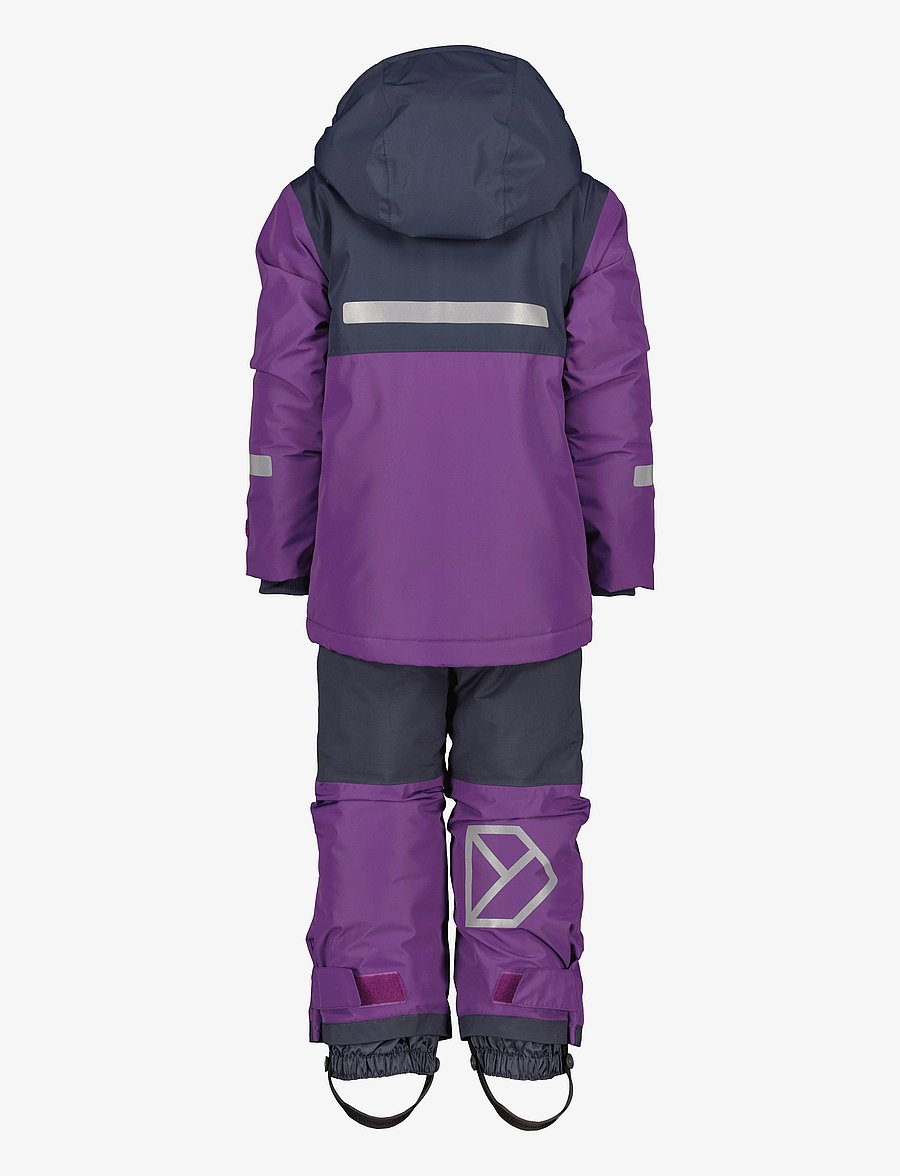 Didriksons - SKARE KIDS SET - lauko drabužiai - royal purple - 3