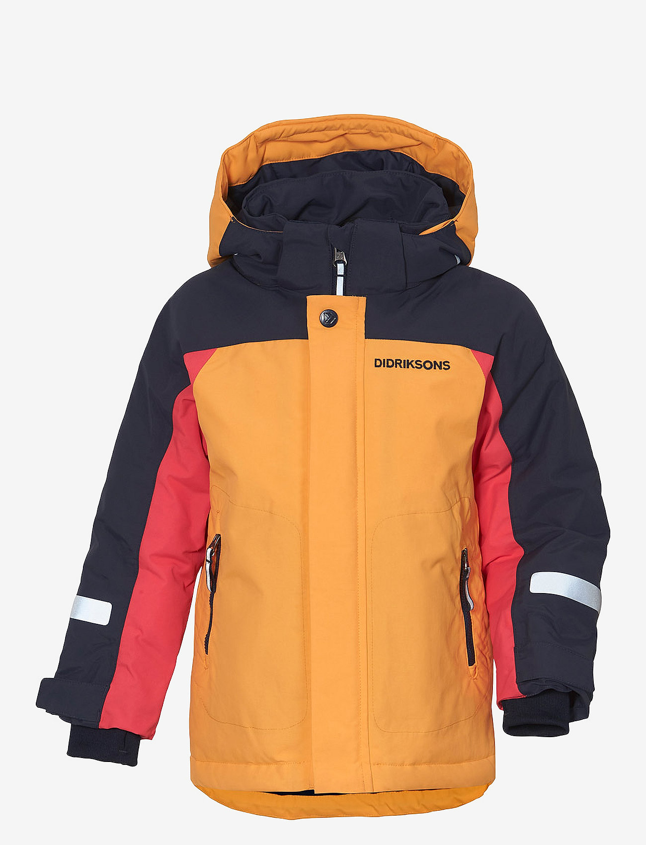Didriksons - NEPTUN KIDS JKT - ski jackets - fire yellow - 0