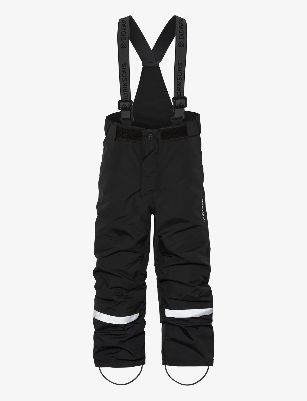 Didriksons - IDRE KIDS PANTS 6 - spodnie narciarskie - black - 0