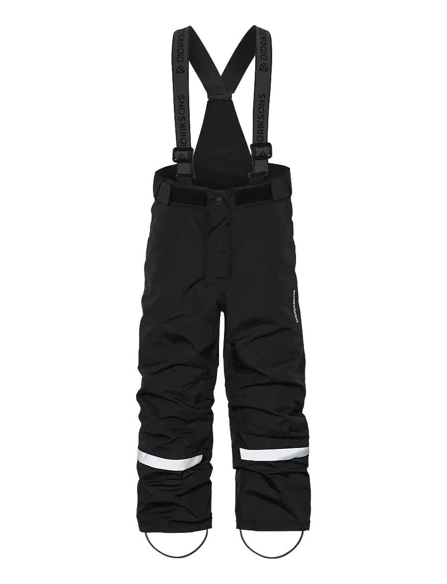Didriksons - IDRE KIDS PANTS 6 - skidbyxor - black - 1
