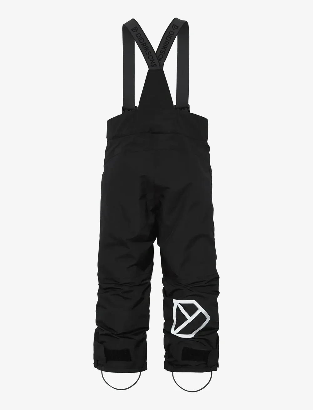 Didriksons - IDRE KIDS PANTS 6 - pantalons de ski - black - 2