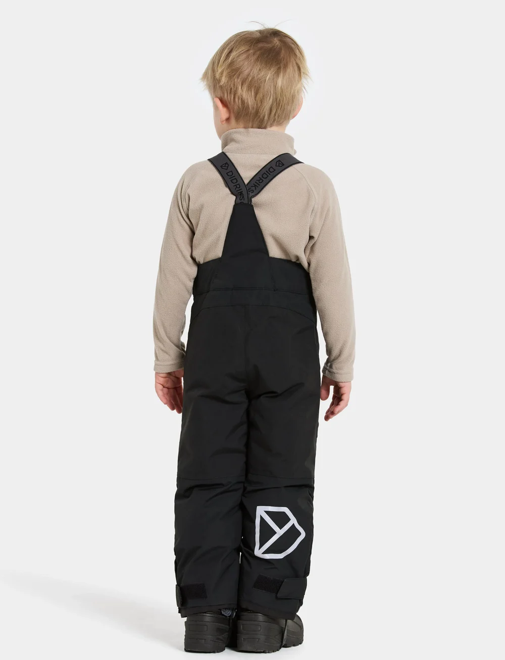 Didriksons - IDRE KIDS PANTS 6 - pantalons de ski - black - 4