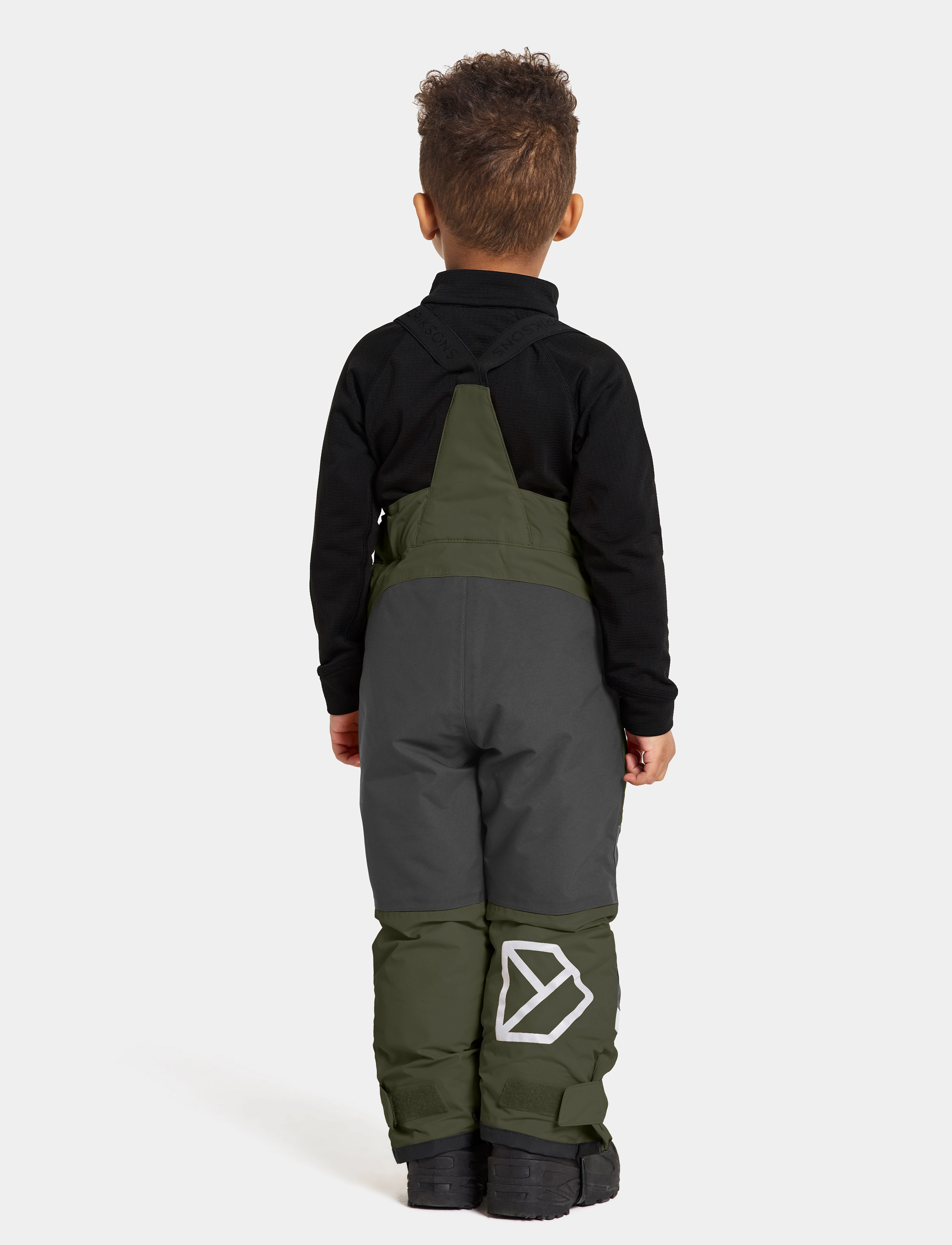 Didriksons - IDRE KIDS PANTS 6 - virsbikses - deep green - 5
