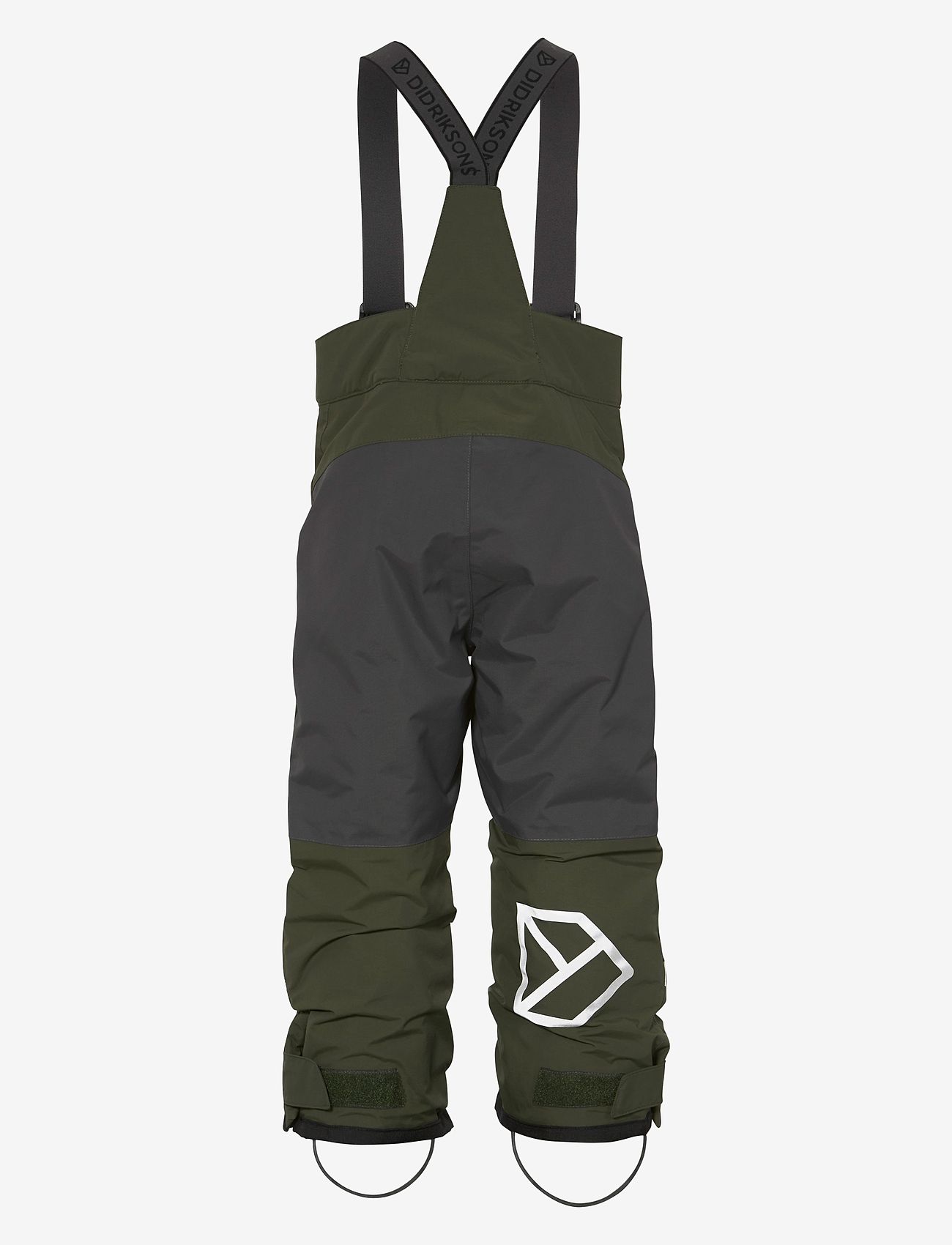 Didriksons - IDRE KIDS PANTS 6 - skidbyxor - deep green - 3