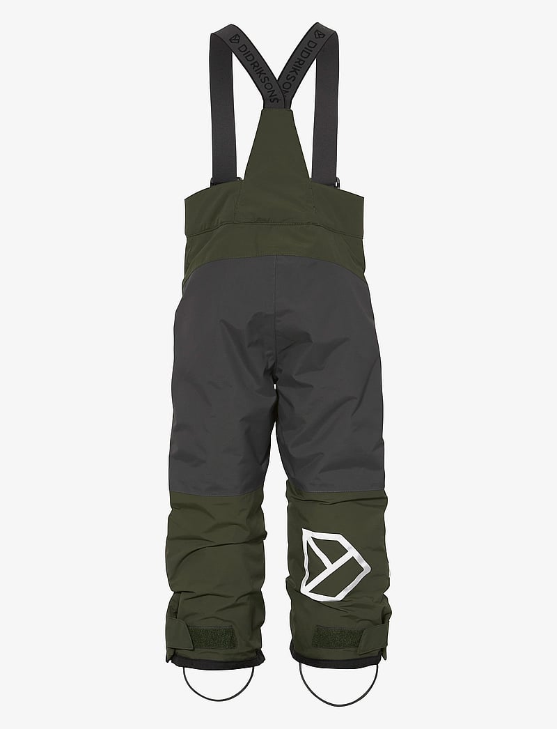 Didriksons - IDRE KIDS PANTS 6 - skidbyxor - deep green - 3