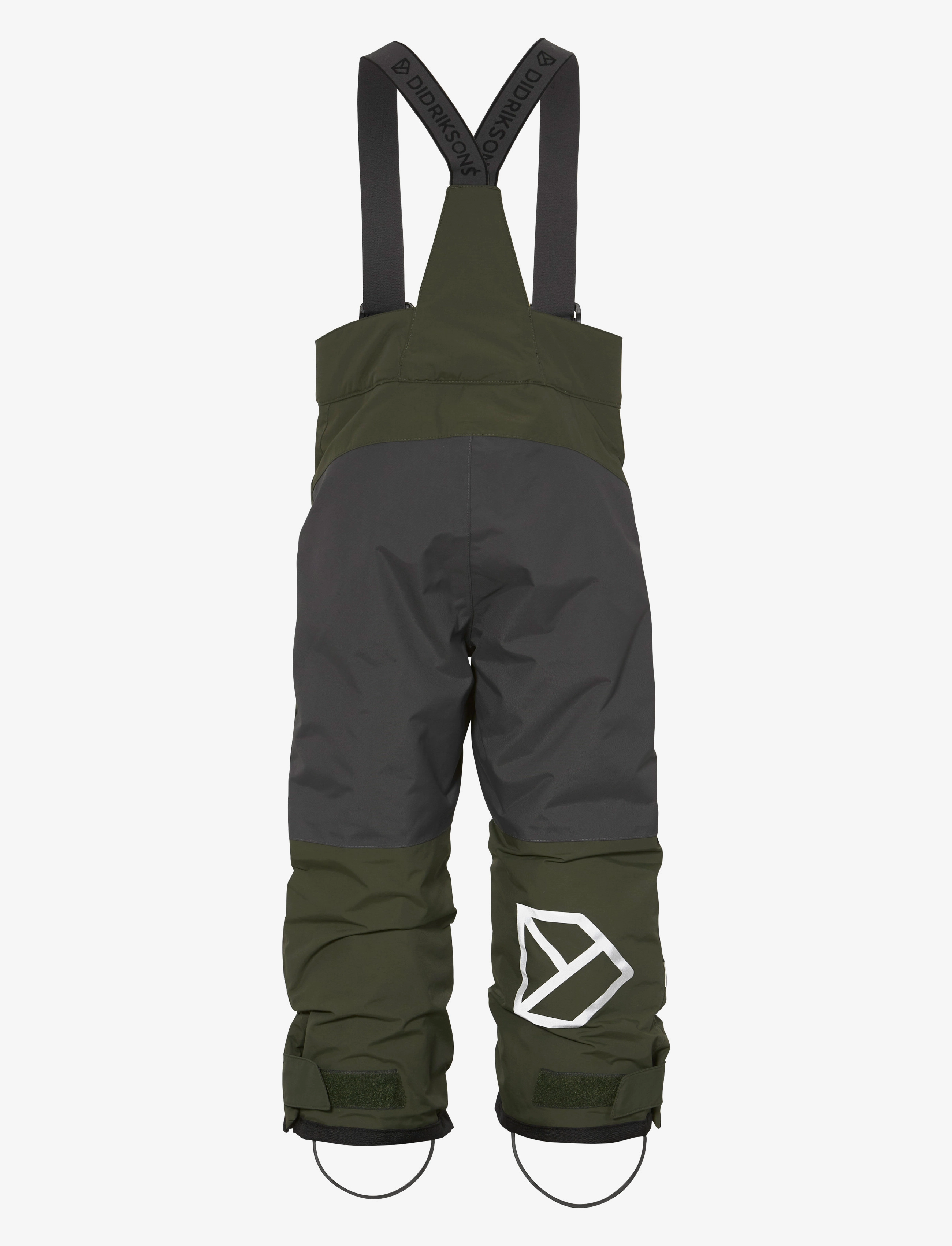 Didriksons - IDRE KIDS PANTS 6 - virsbikses - deep green - 3