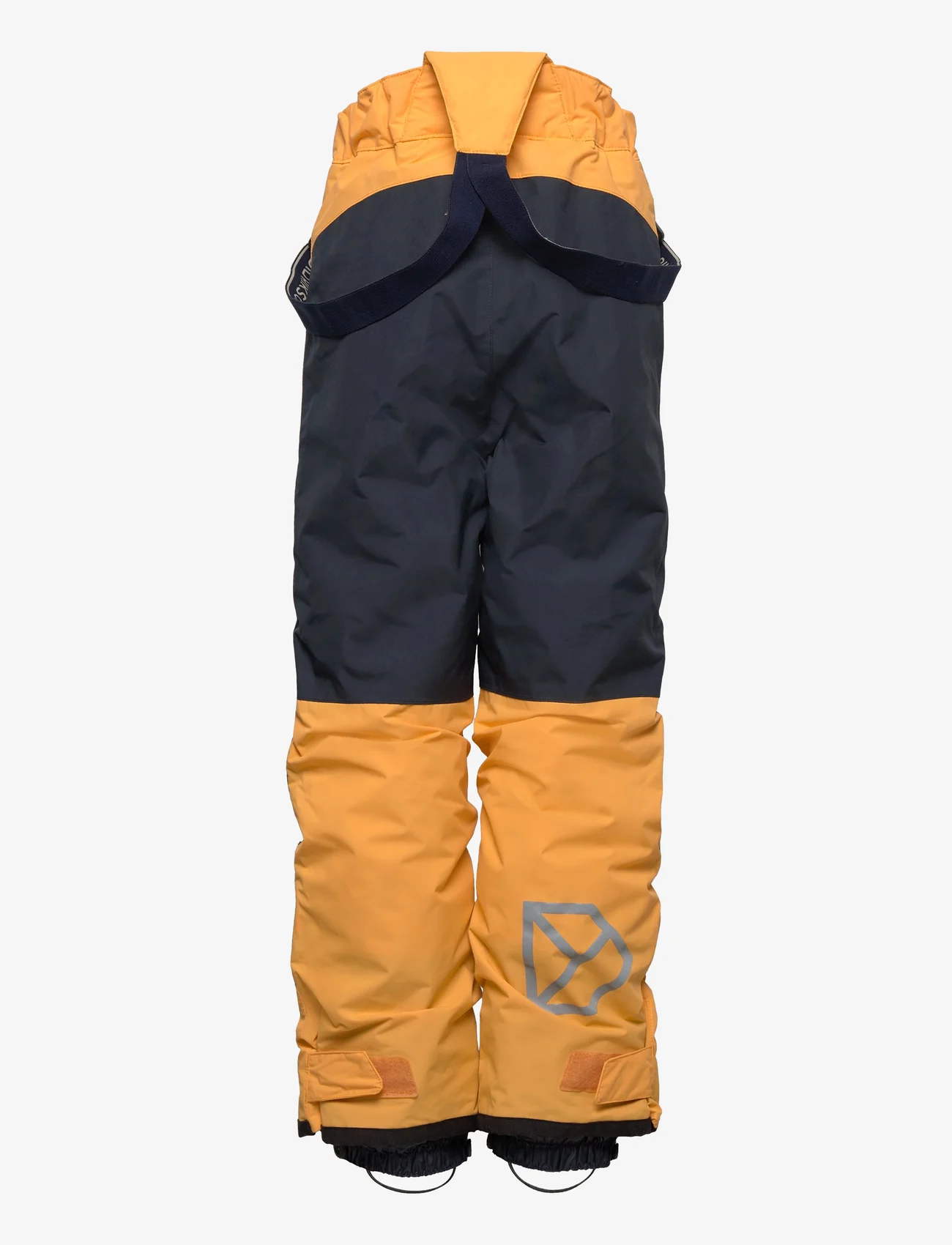 Didriksons - IDRE KIDS PANTS 6 - spodnie narciarskie - fire yellow - 1