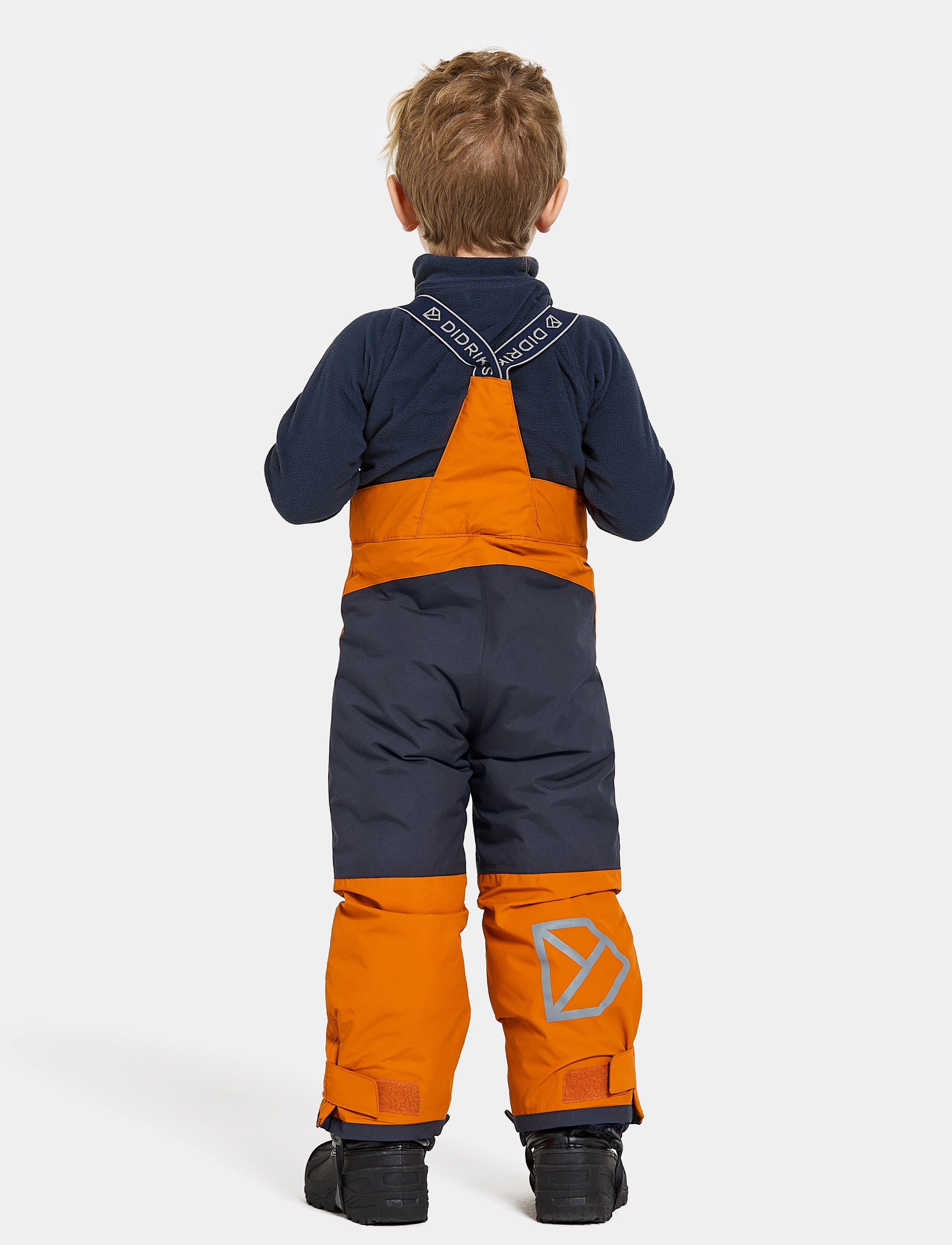 Didriksons - IDRE KIDS PANTS 6 - päällihousut - orange jam - 3