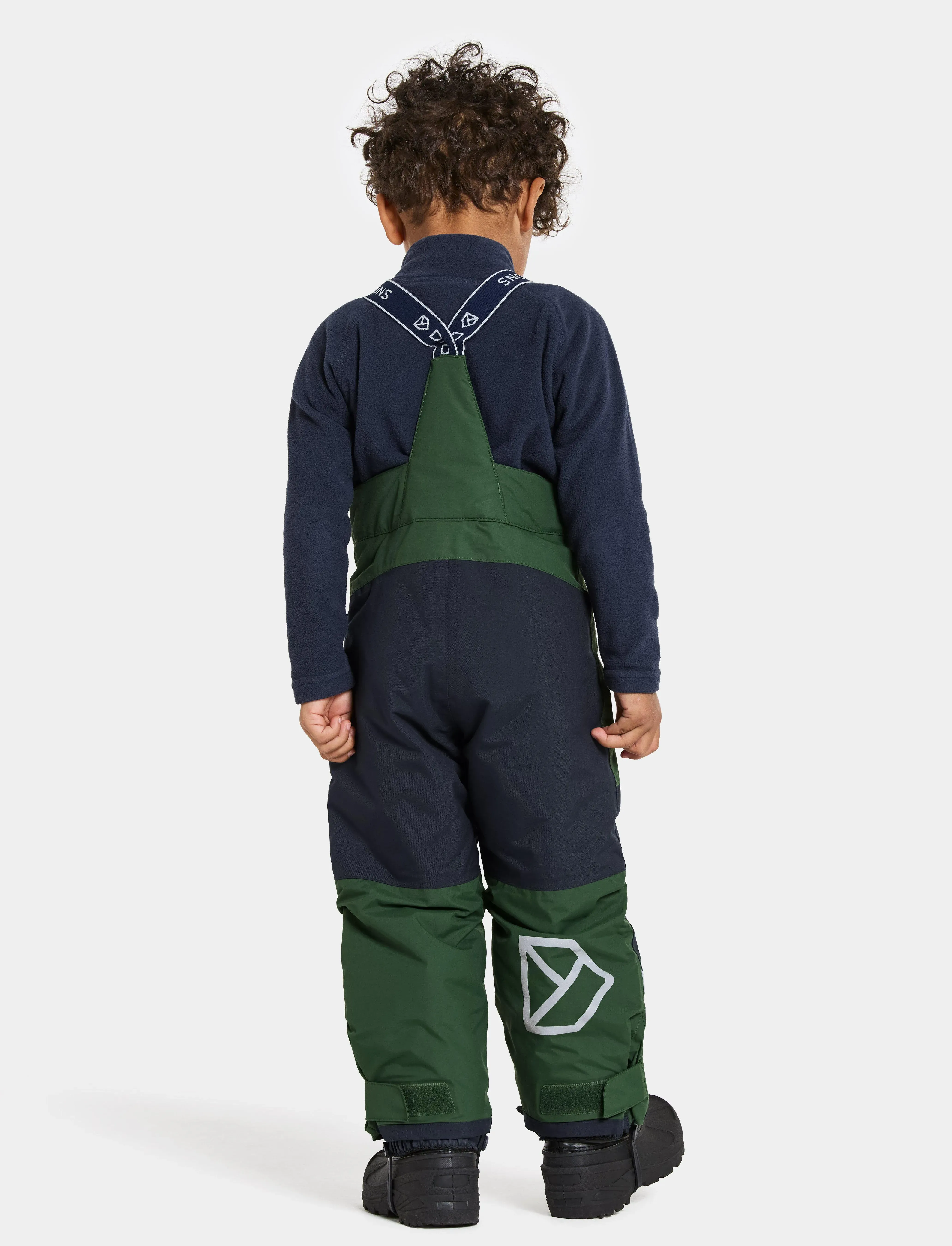 Didriksons - IDRE KIDS PANTS 6 - spodnie narciarskie - pine green - 3