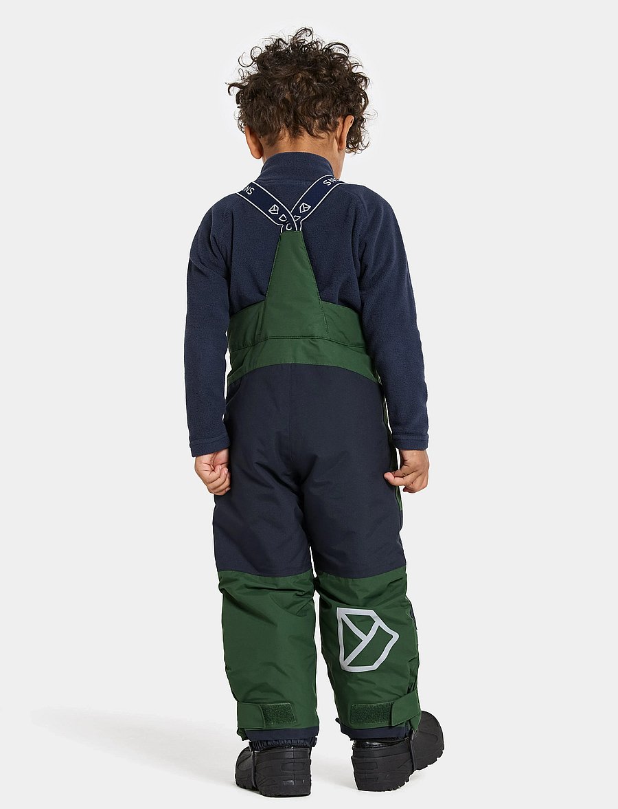 Didriksons - IDRE KIDS PANTS 6 - spodnie narciarskie - pine green - 3