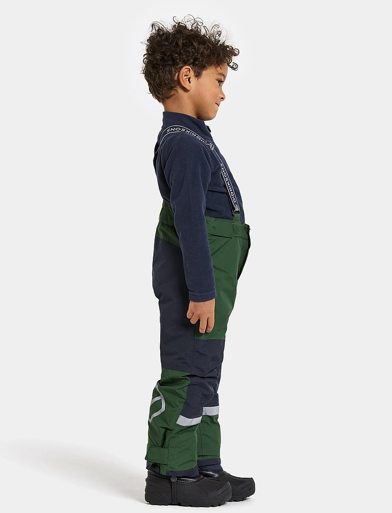 Didriksons - IDRE KIDS PANTS 6 - skidbyxor - pine green - 4