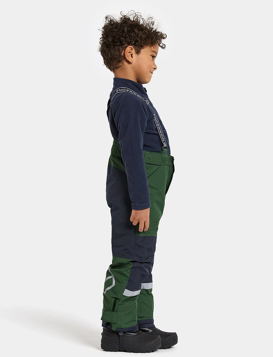Didriksons - IDRE KIDS PANTS 6 - spodnie narciarskie - pine green - 4