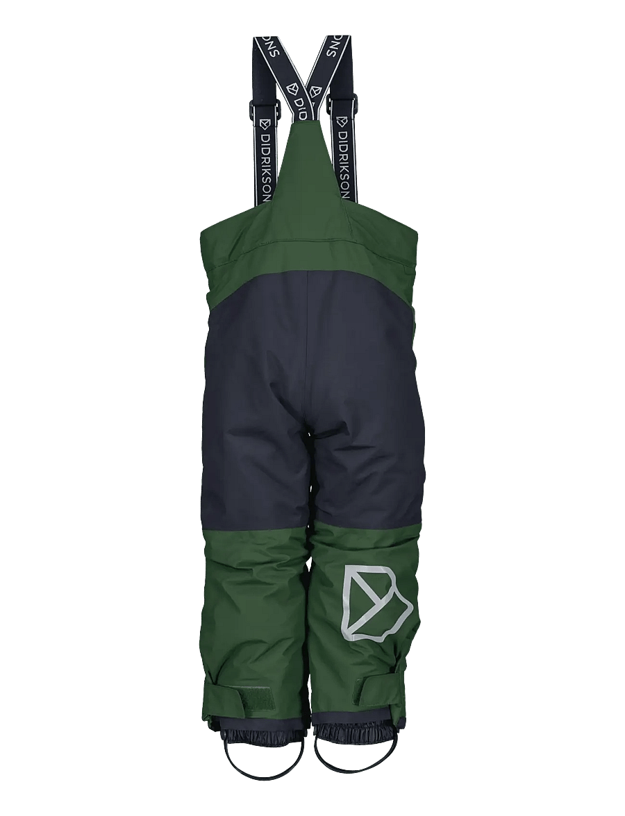 Didriksons - IDRE KIDS PANTS 6 - spodnie narciarskie - pine green - 2
