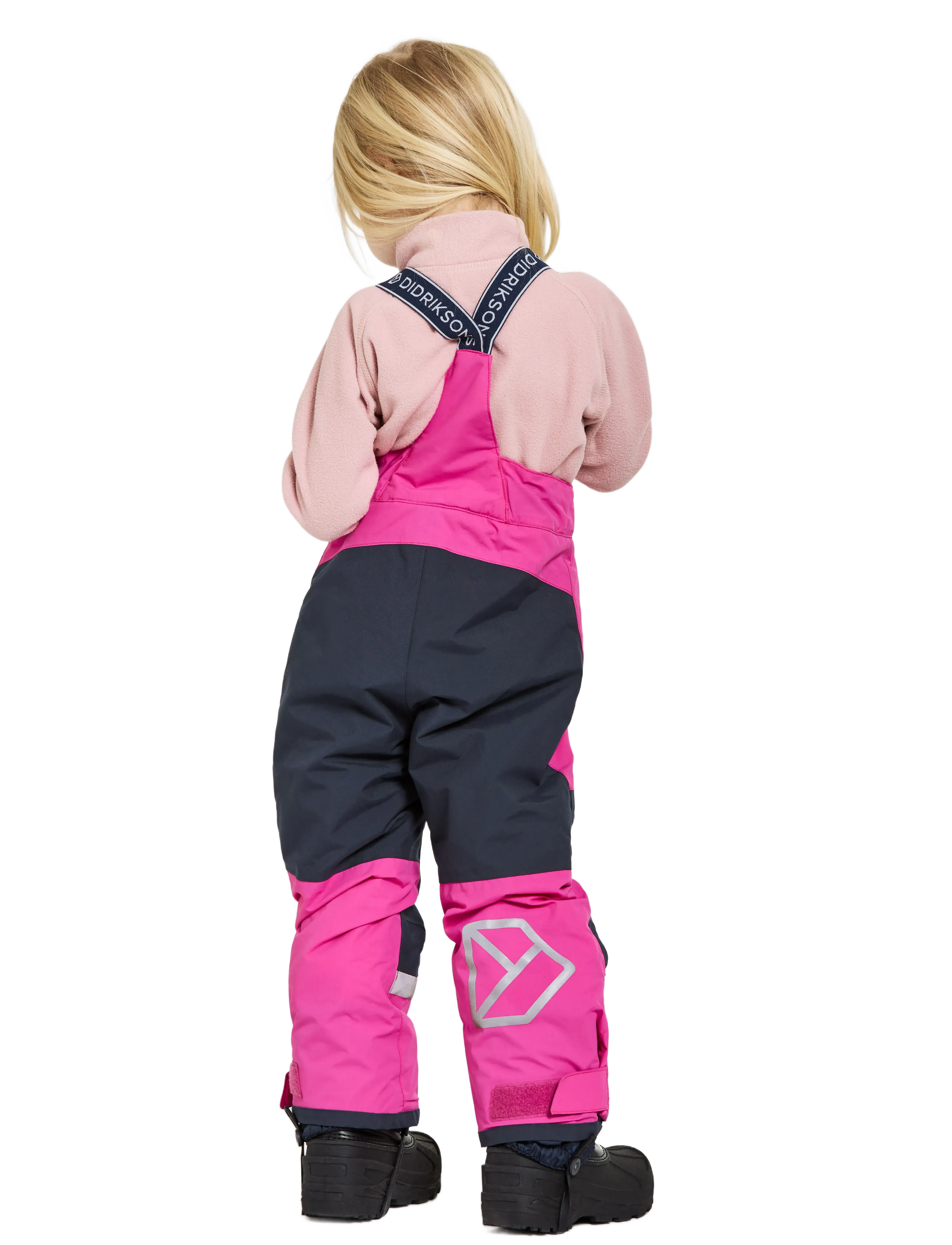 Didriksons - IDRE KIDS PANTS 6 - regenhosen - plastic pink - 4