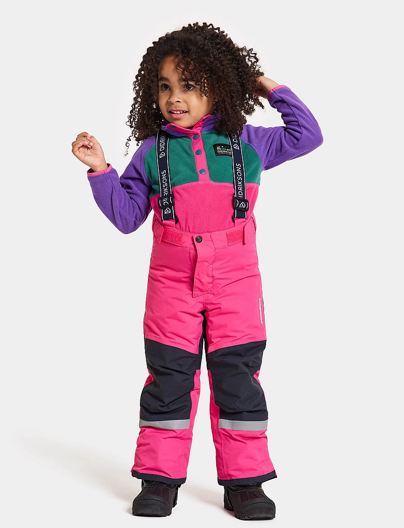 Didriksons - IDRE KIDS PANTS 6 - suusapüksid - true pink - 0