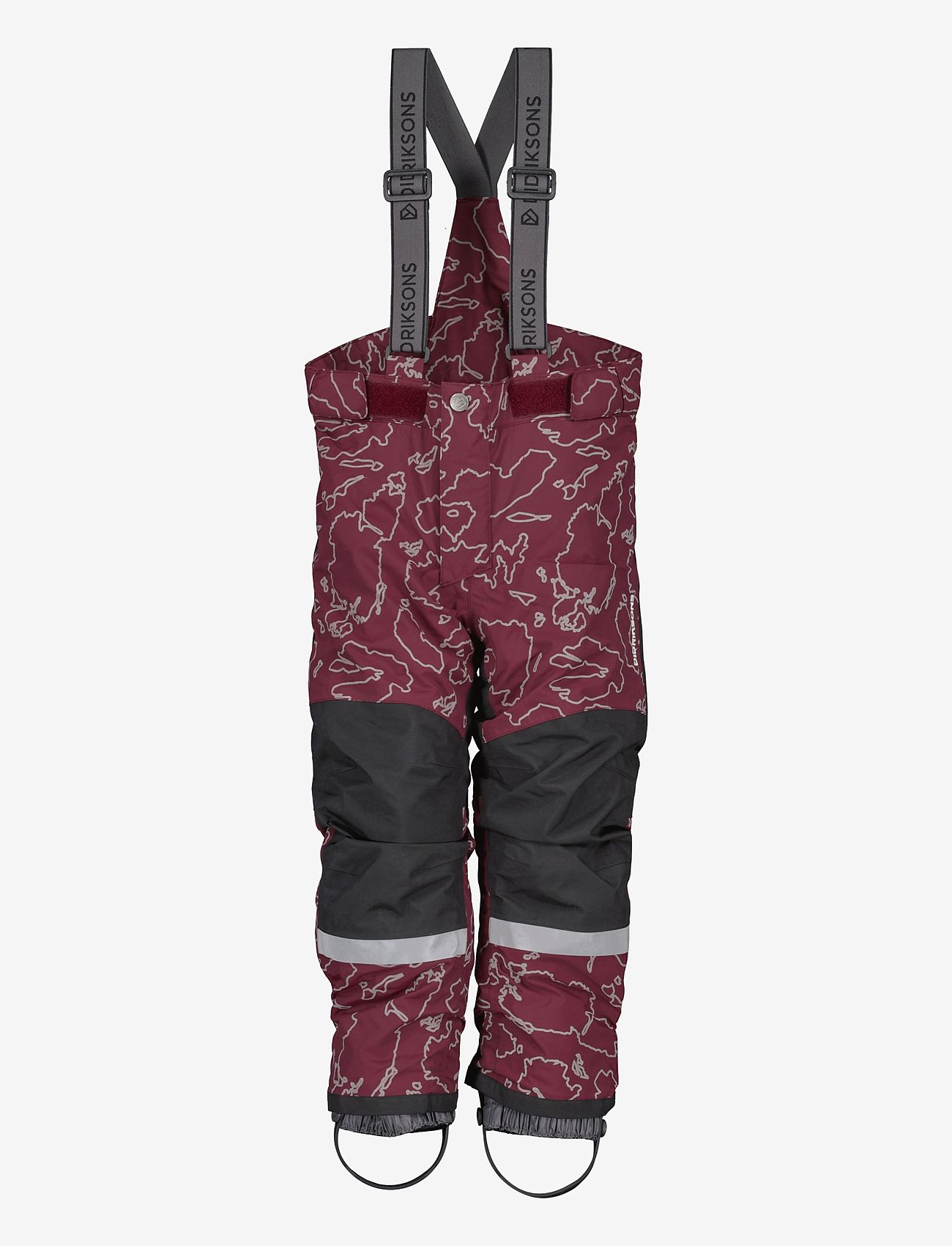 Didriksons - IDRE KDS PNT SPEC ED - skidbyxor - grundsund reflective wine - 1