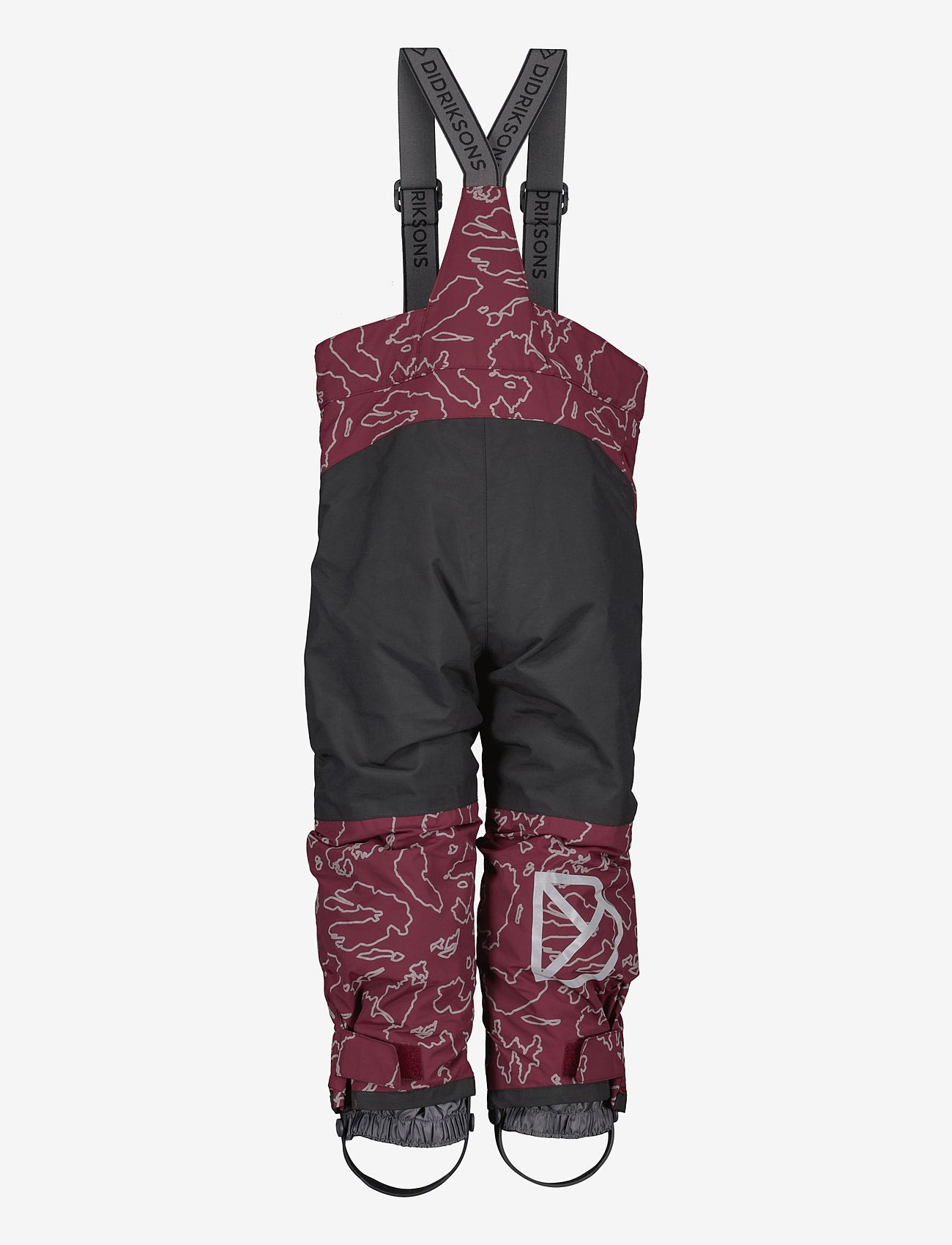 Didriksons - IDRE KDS PNT SPEC ED - skidbyxor - grundsund reflective wine - 2