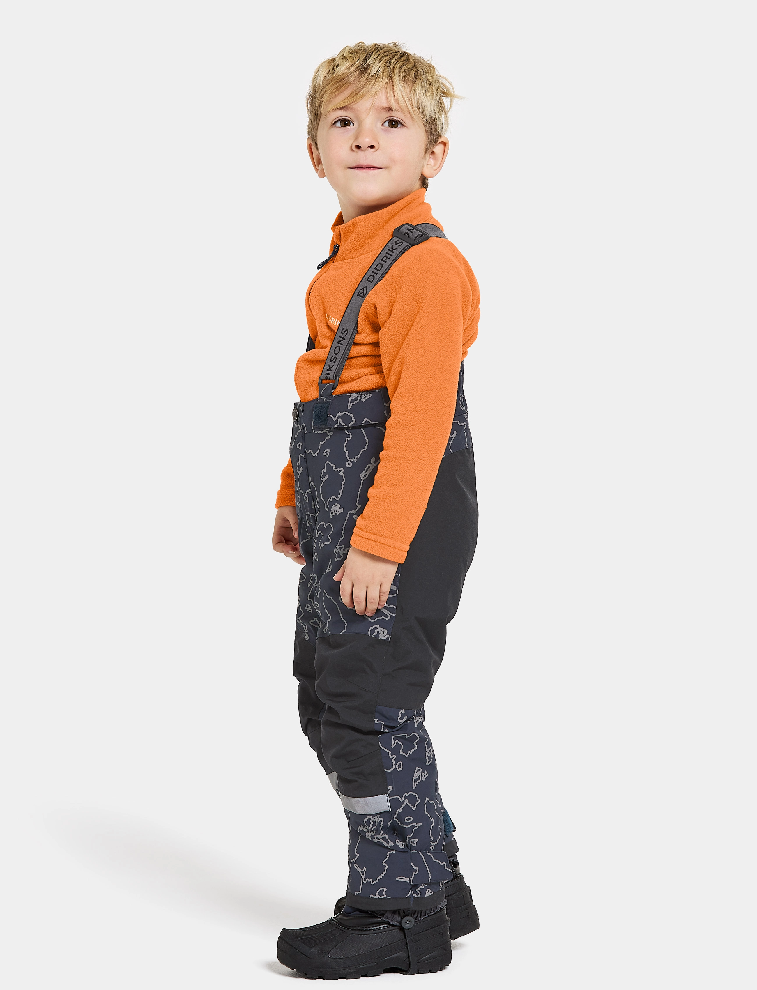 Didriksons - IDRE KDS PNT SPEC ED - overtræksbukser - grundsund reflective navy - 4
