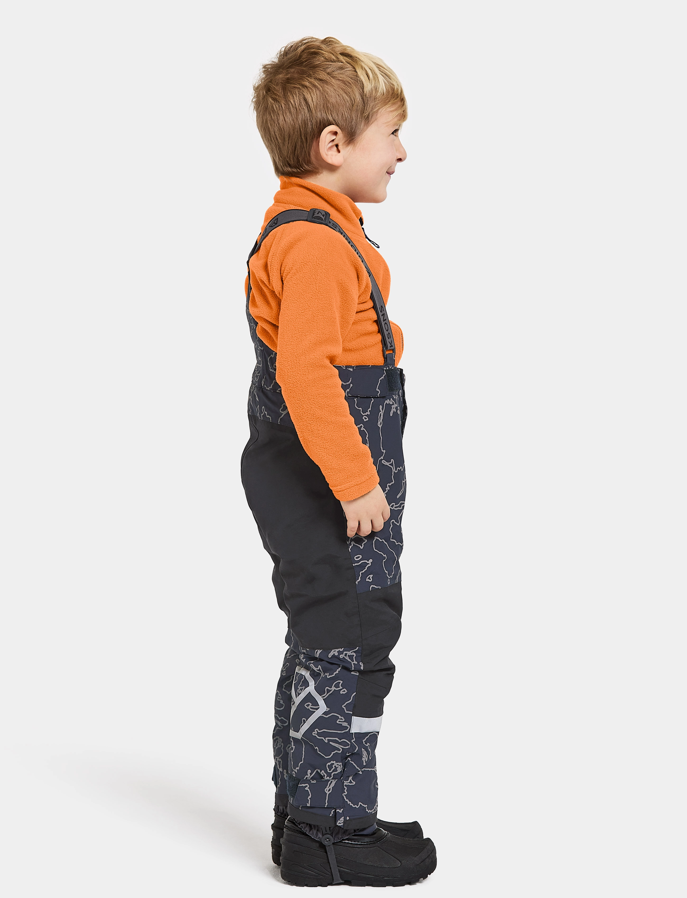Didriksons - IDRE KDS PNT SPEC ED - overtræksbukser - grundsund reflective navy - 5