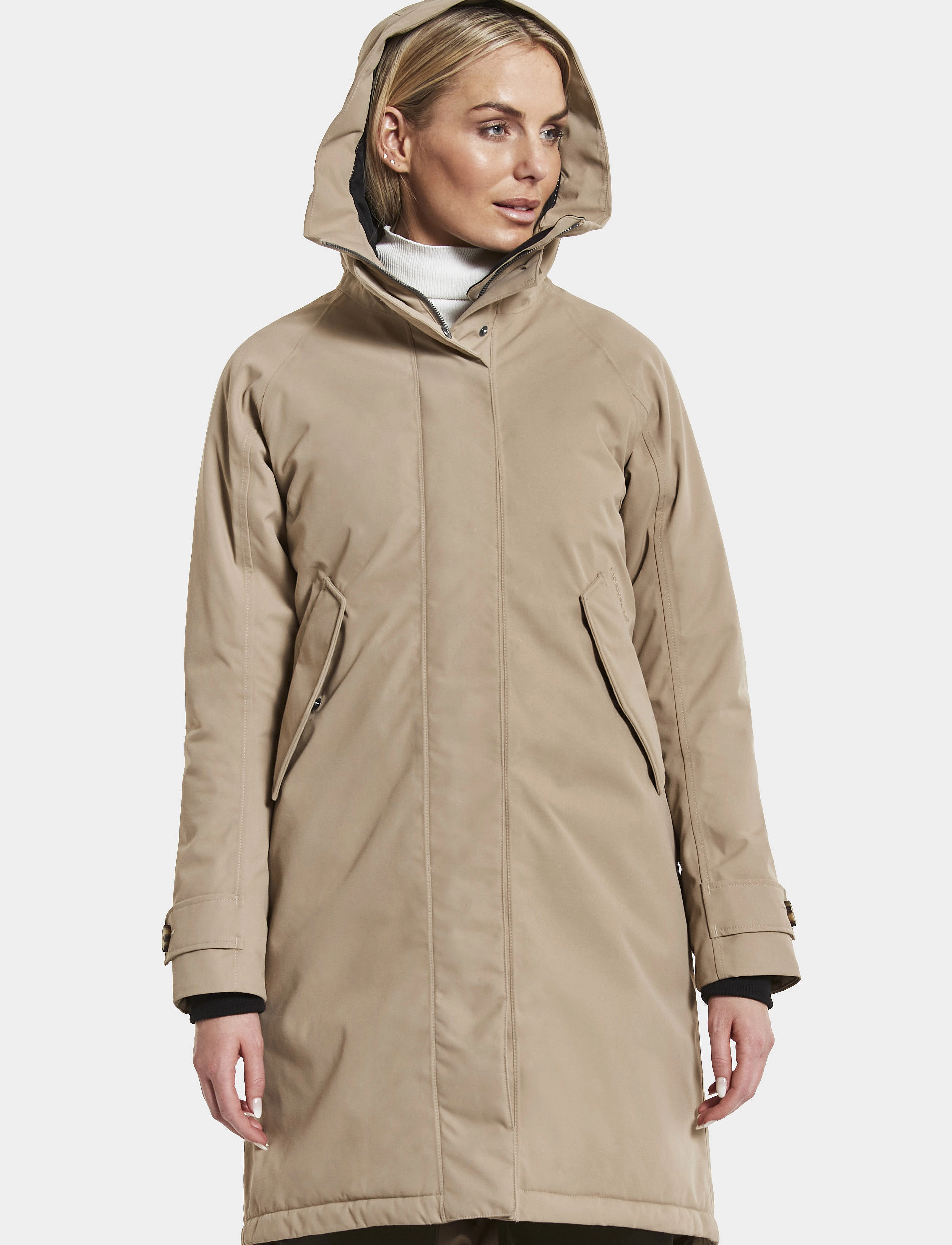 Didriksons - LUNA WNS PARKA 4 - beige - 2