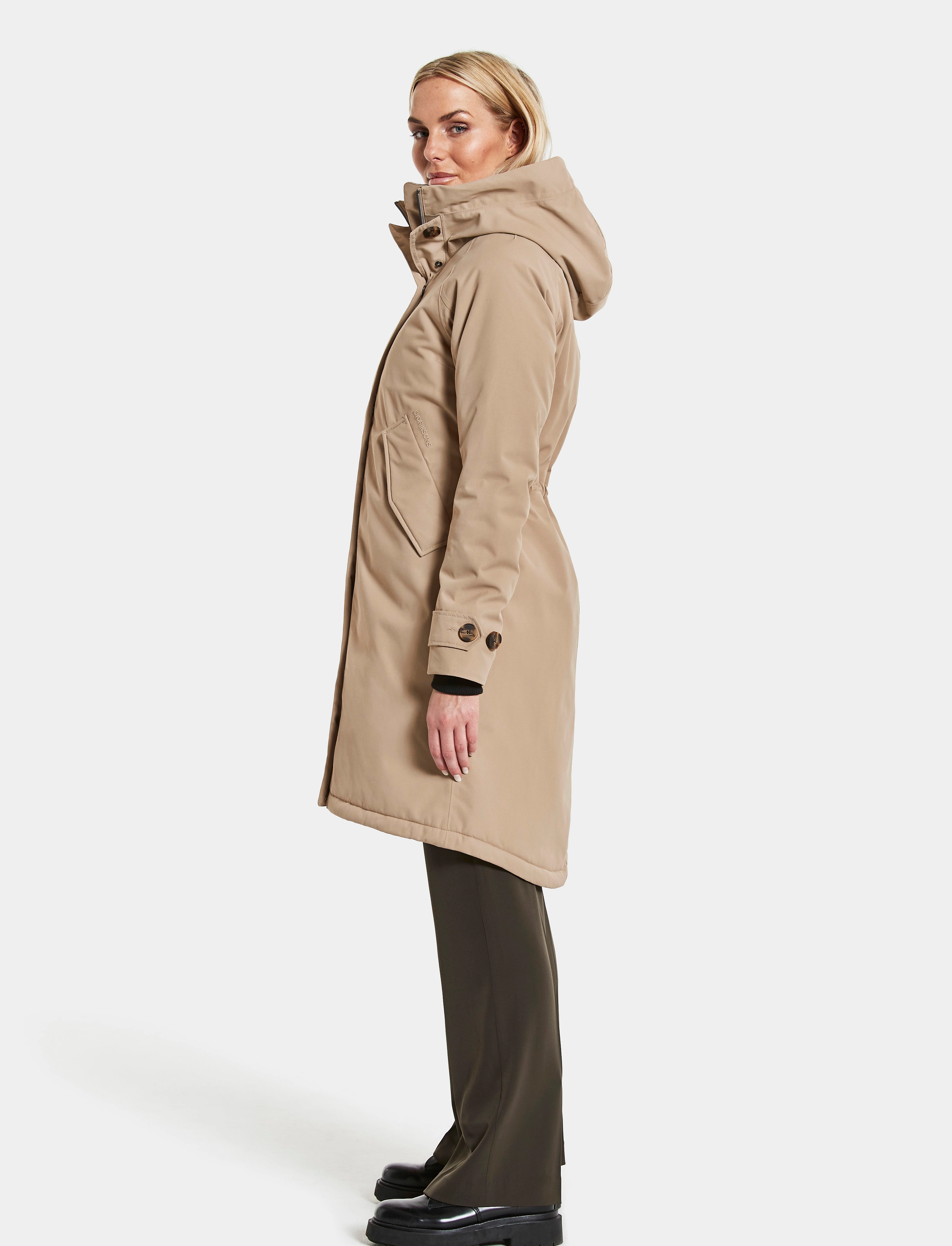 Didriksons - LUNA WNS PARKA 4 - beige - 5