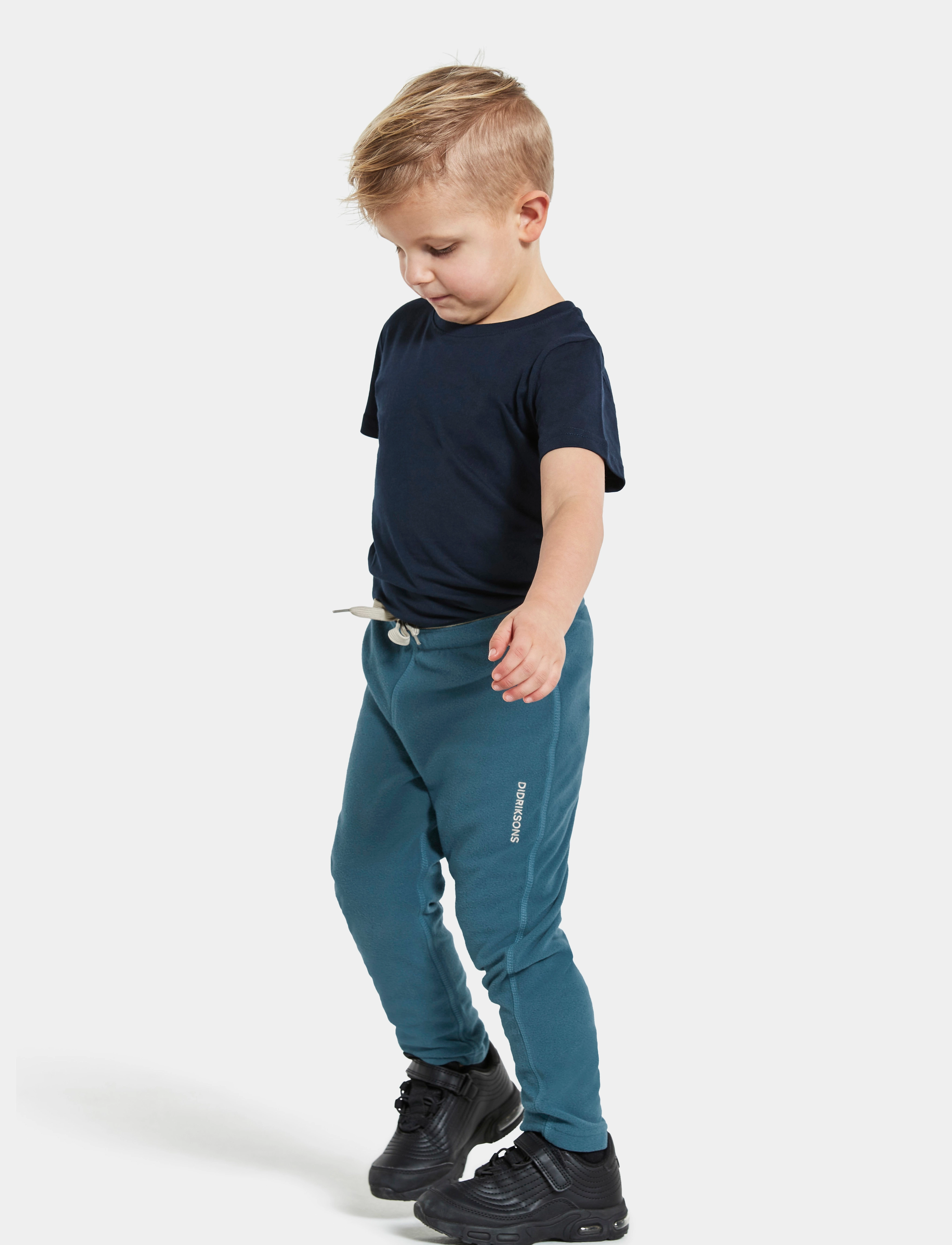 Didriksons - MONTE KIDS PANTS 7 - dive blue - 4