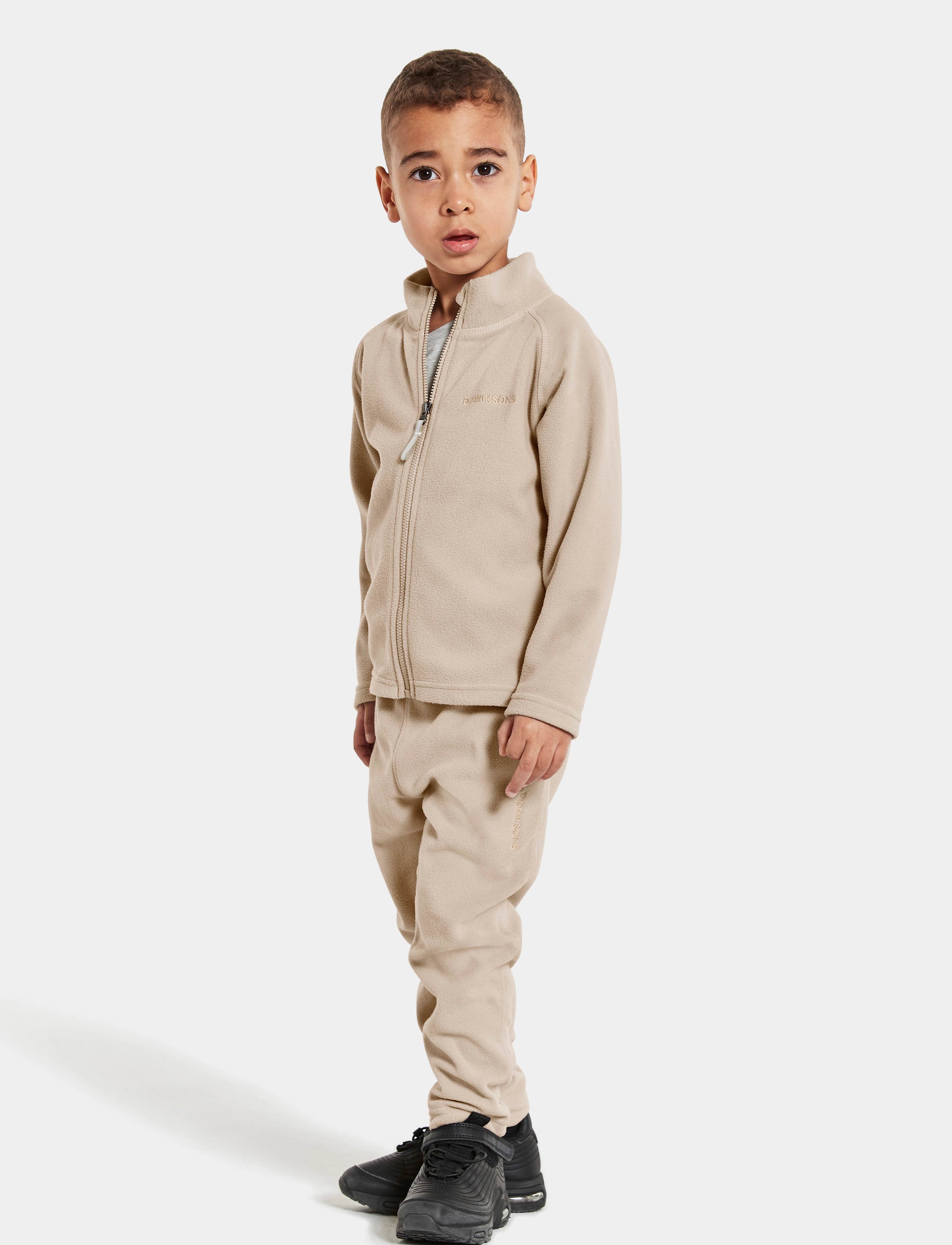 Didriksons - MONTE KIDS FULLZIP 8 - clay beige - 3