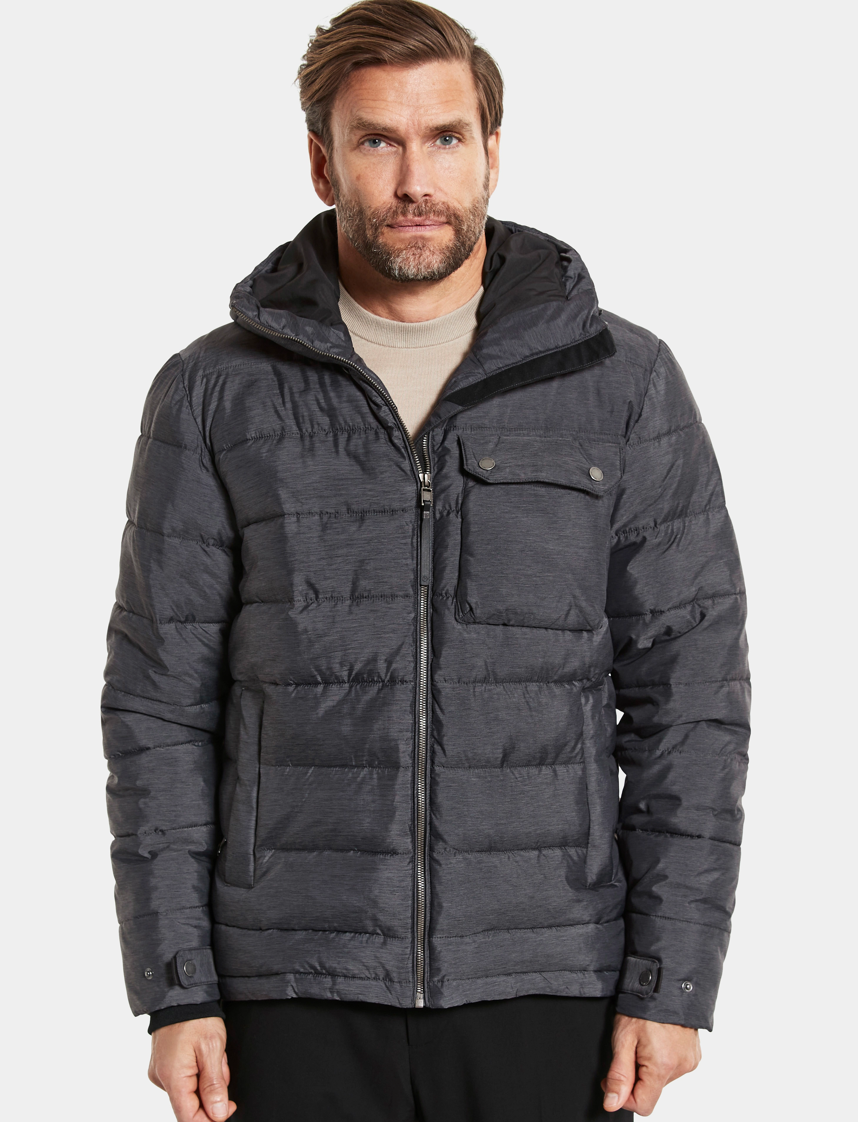 Didriksons - LAGE USX JKT - grey melange - 2