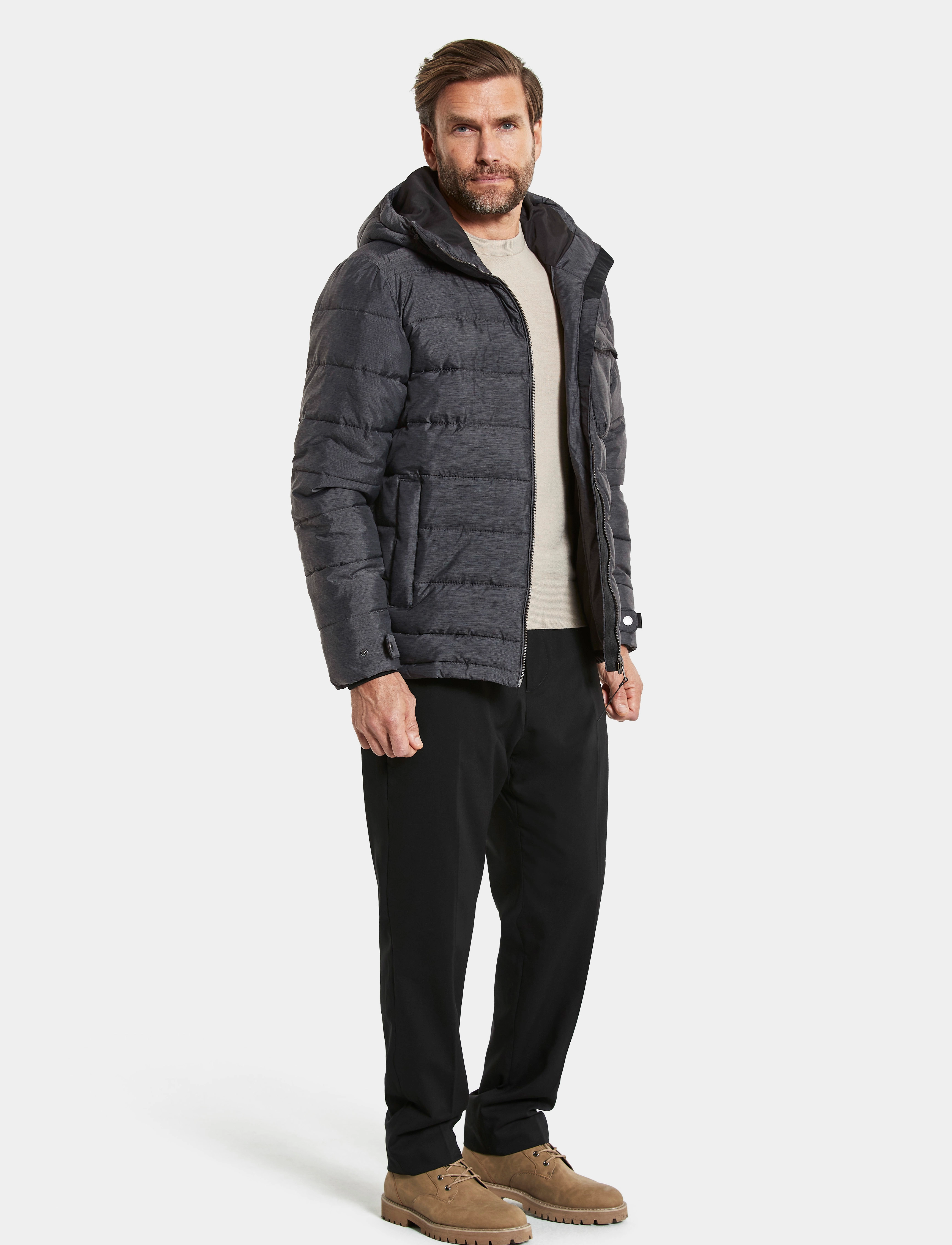 Didriksons - LAGE USX JKT - grey melange - 4