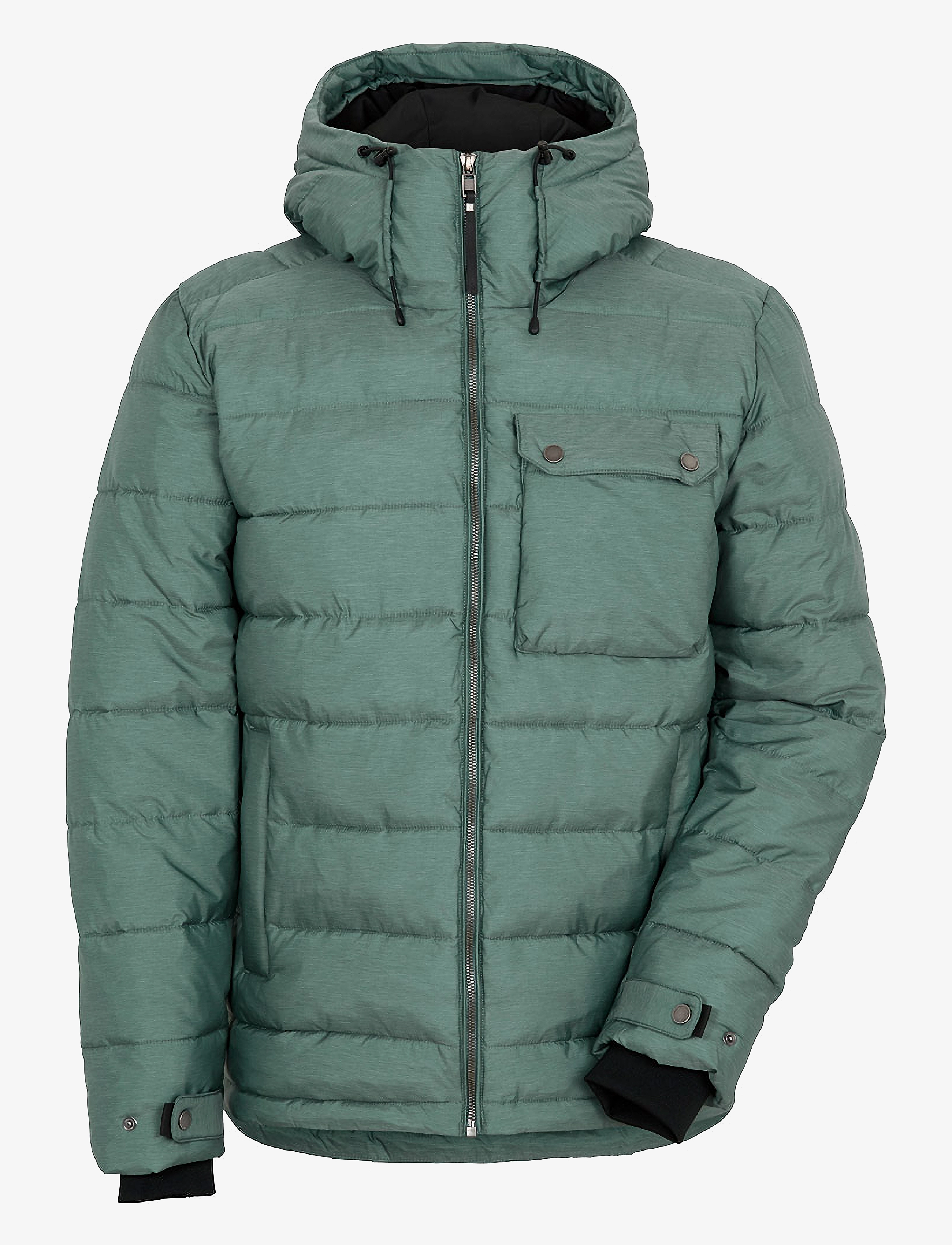 Didriksons - LAGE USX JKT - murky green melange - 0