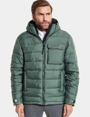 Didriksons - LAGE USX JKT - winter jackets - murky green melange - 2