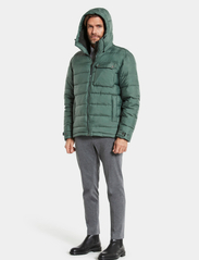 Didriksons - LAGE USX JKT - winterjacken - murky green melange - 3