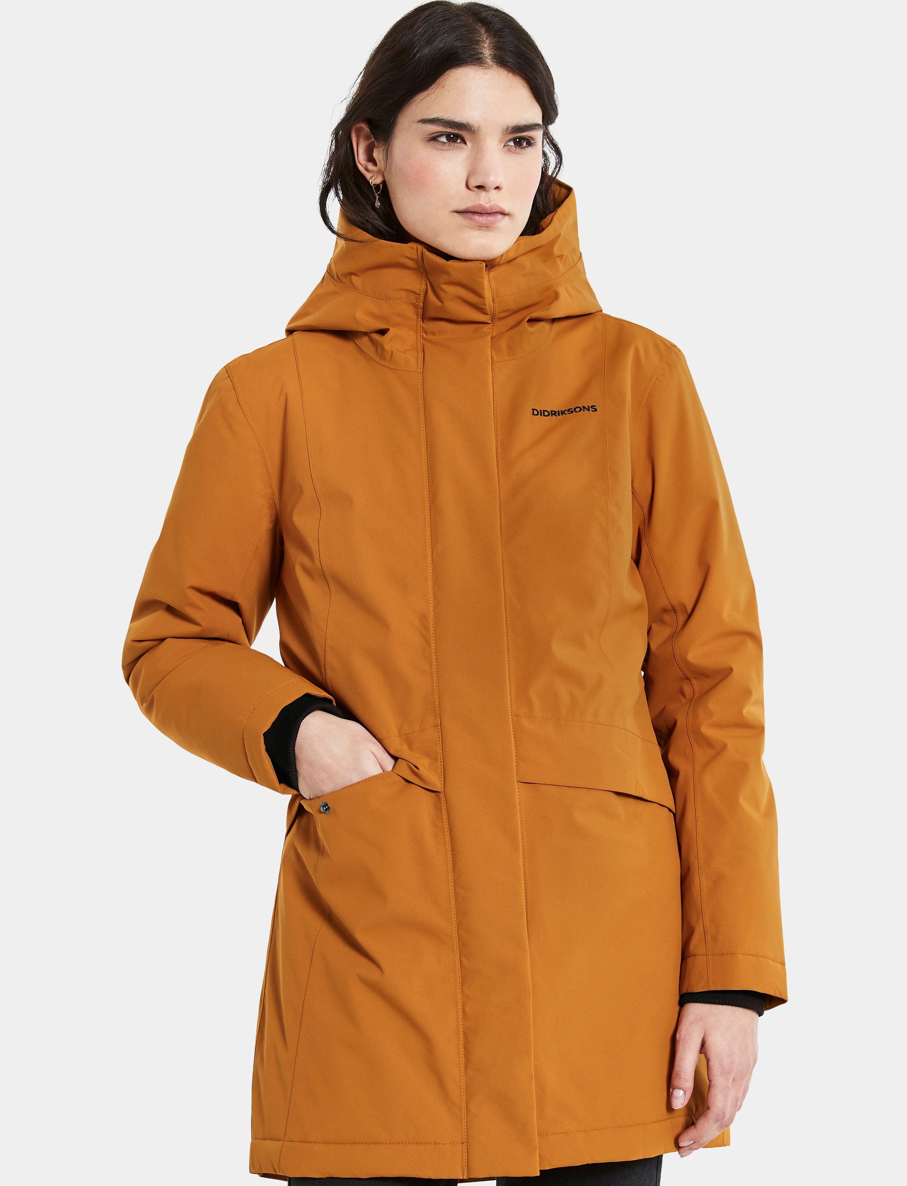 Didriksons - CAJSA WNS PARKA 4 - cayenne - 2
