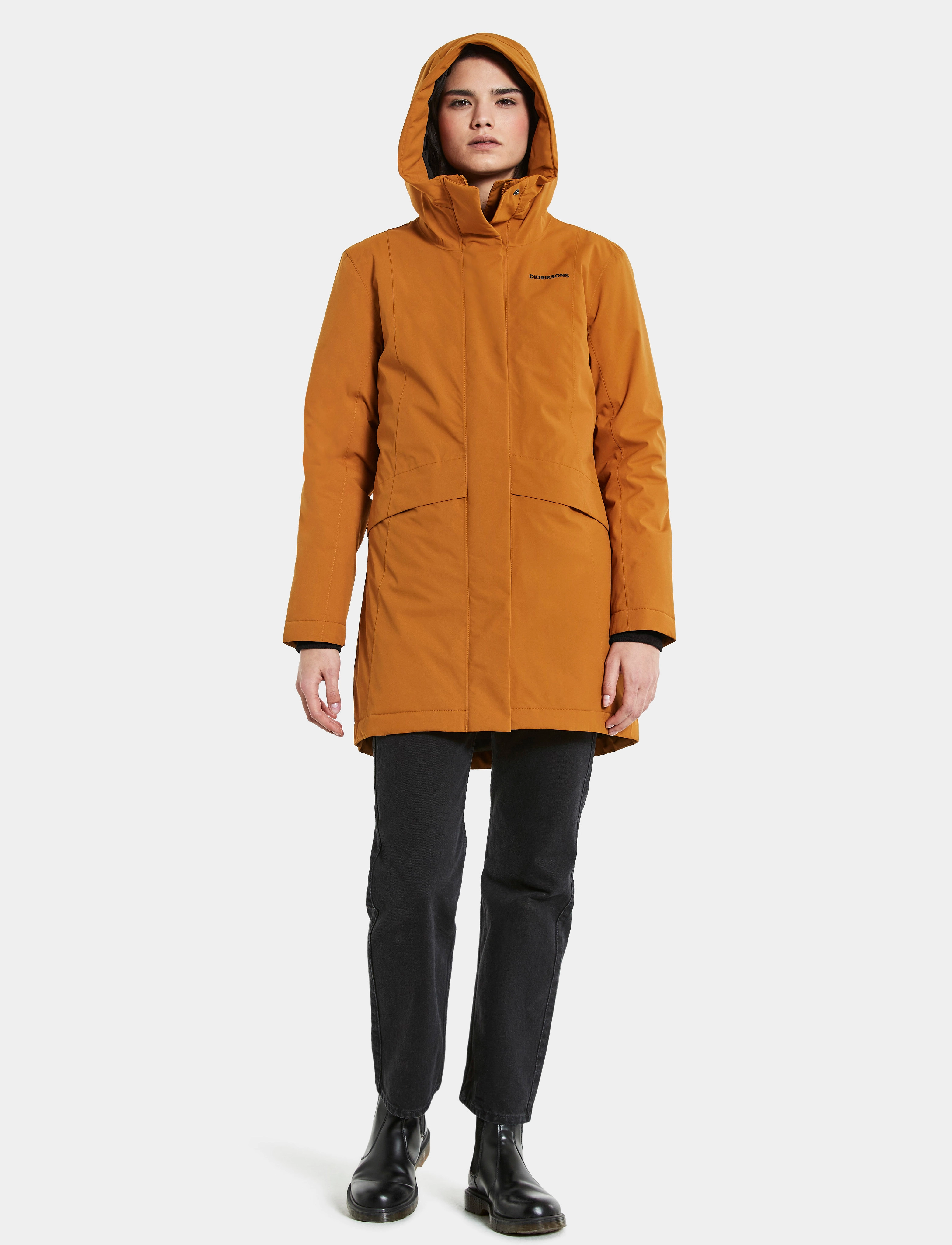 Didriksons - CAJSA WNS PARKA 4 - cayenne - 4