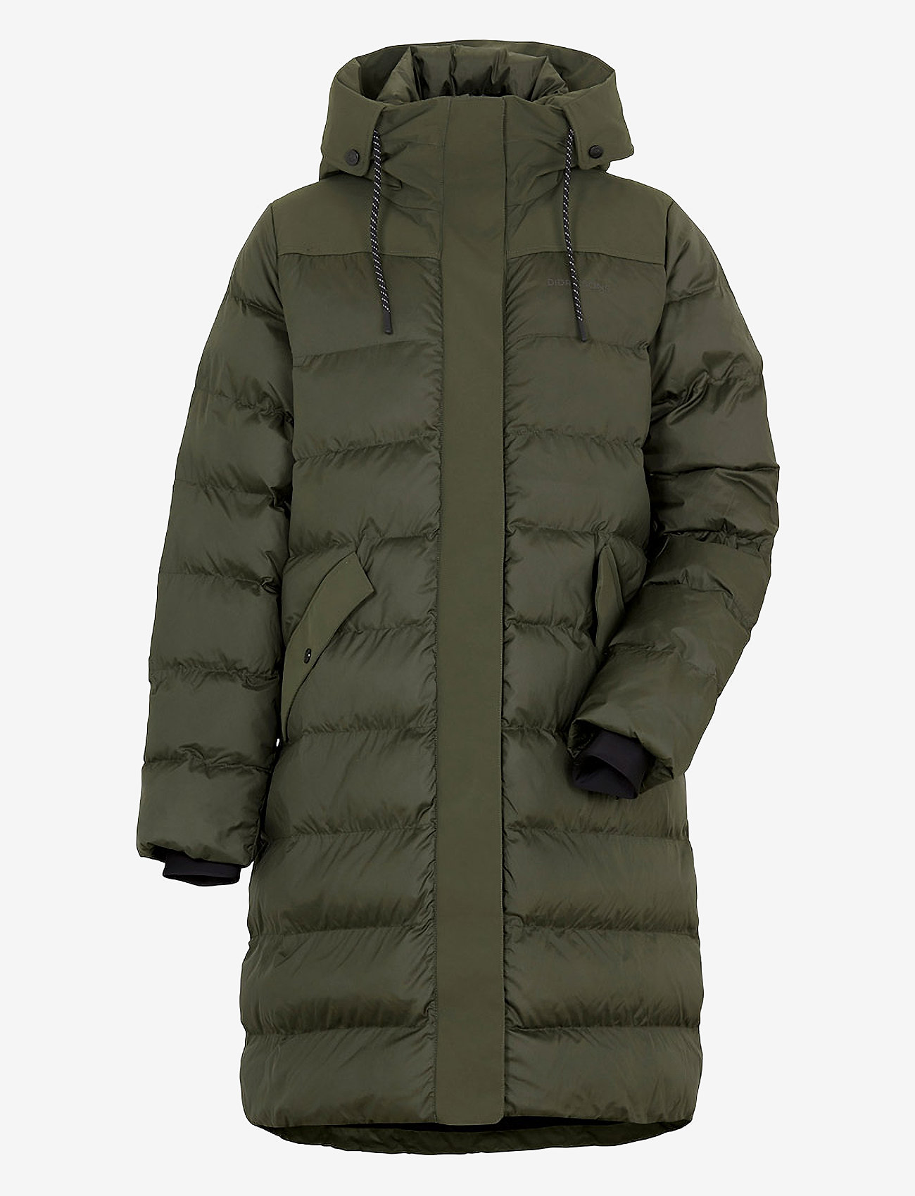 Didriksons - FAY WNS PARKA - wyściełane płaszcze - deep green - 0