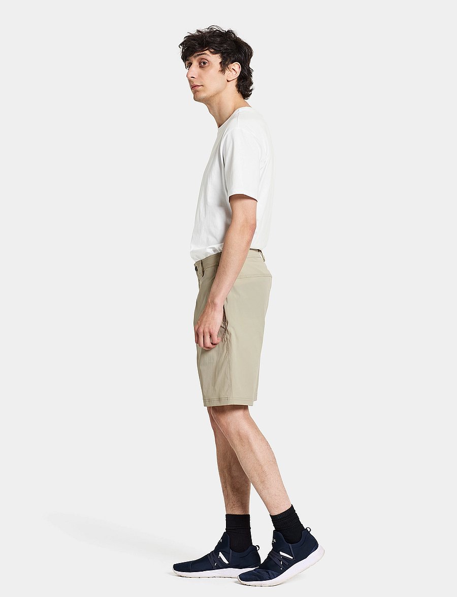 Didriksons - BRÄCKE USX SHORTS - freizeit shorts - light beige - 5