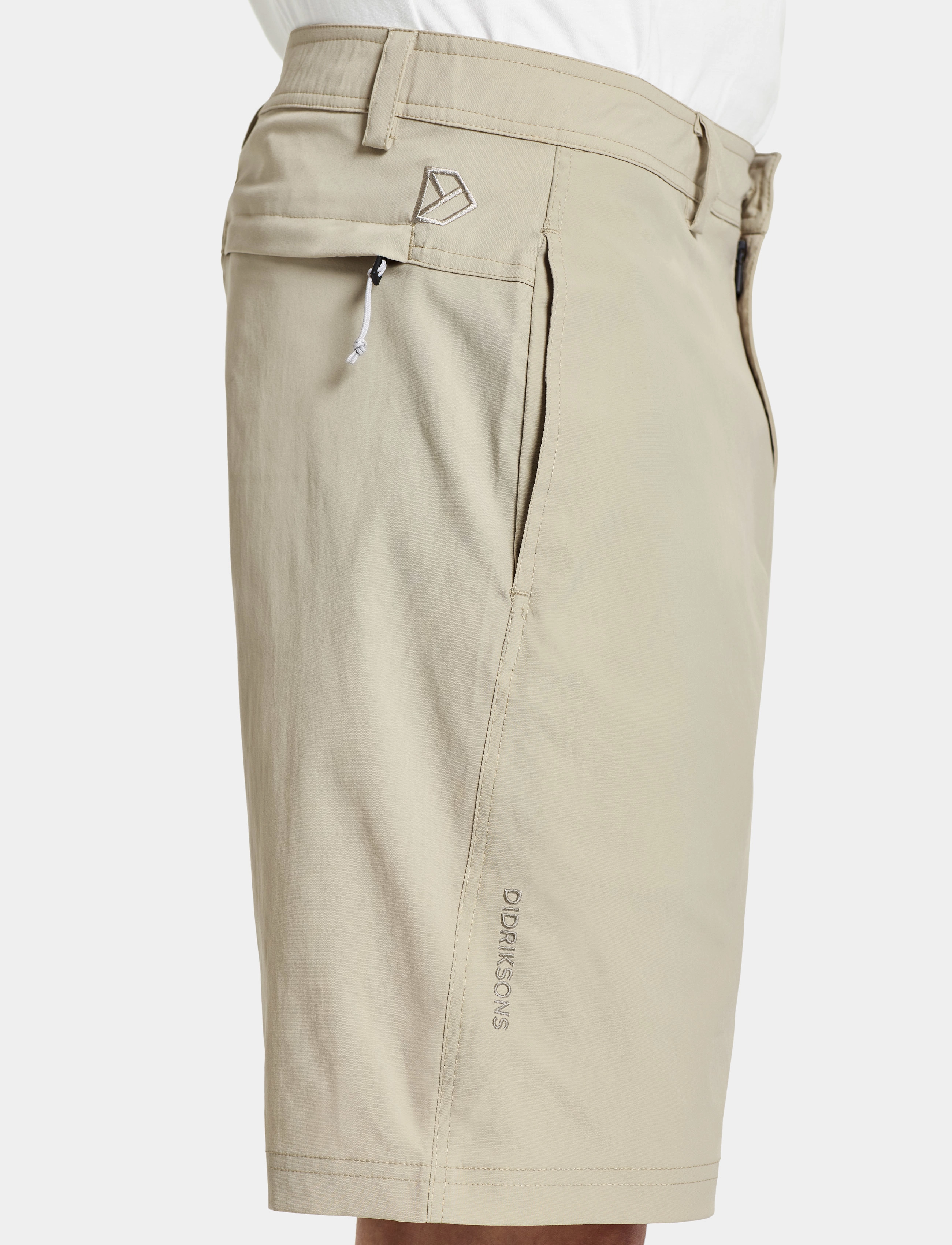 Didriksons BRÄCKE USX SHORTS - Tänavastiil - LIGHT BEIGE / beige