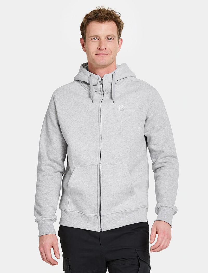 Didriksons - Ven Men's Full-Zip - oberteile - aluminum melange - 0