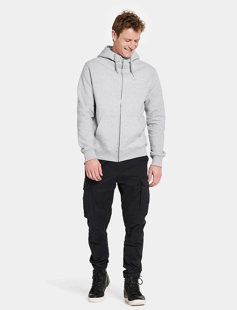 Didriksons - Ven Men's Full-Zip - oberteile - aluminum melange - 4