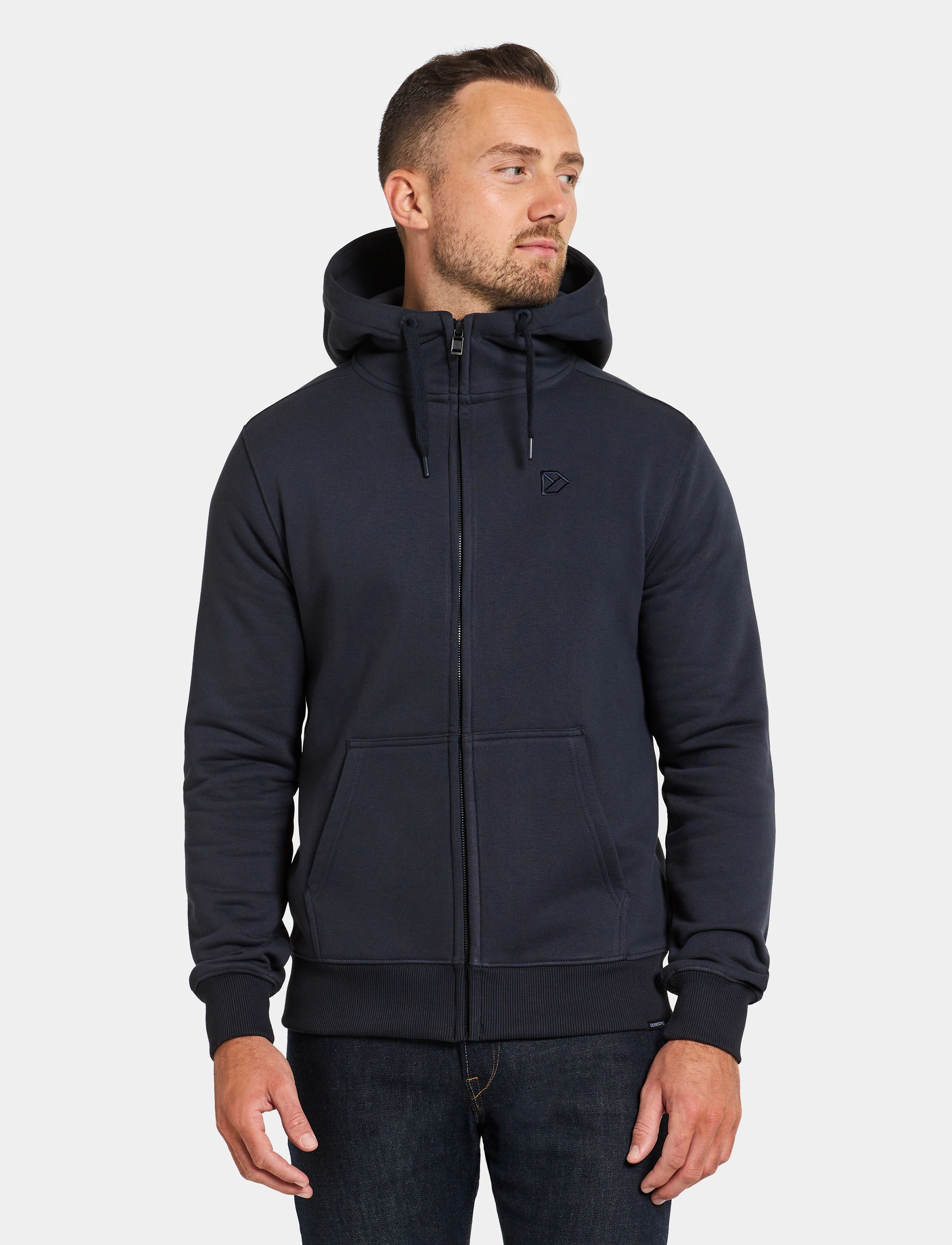 Didriksons Ven Men's Full-Zip - Winter deals - NAVY / navy
