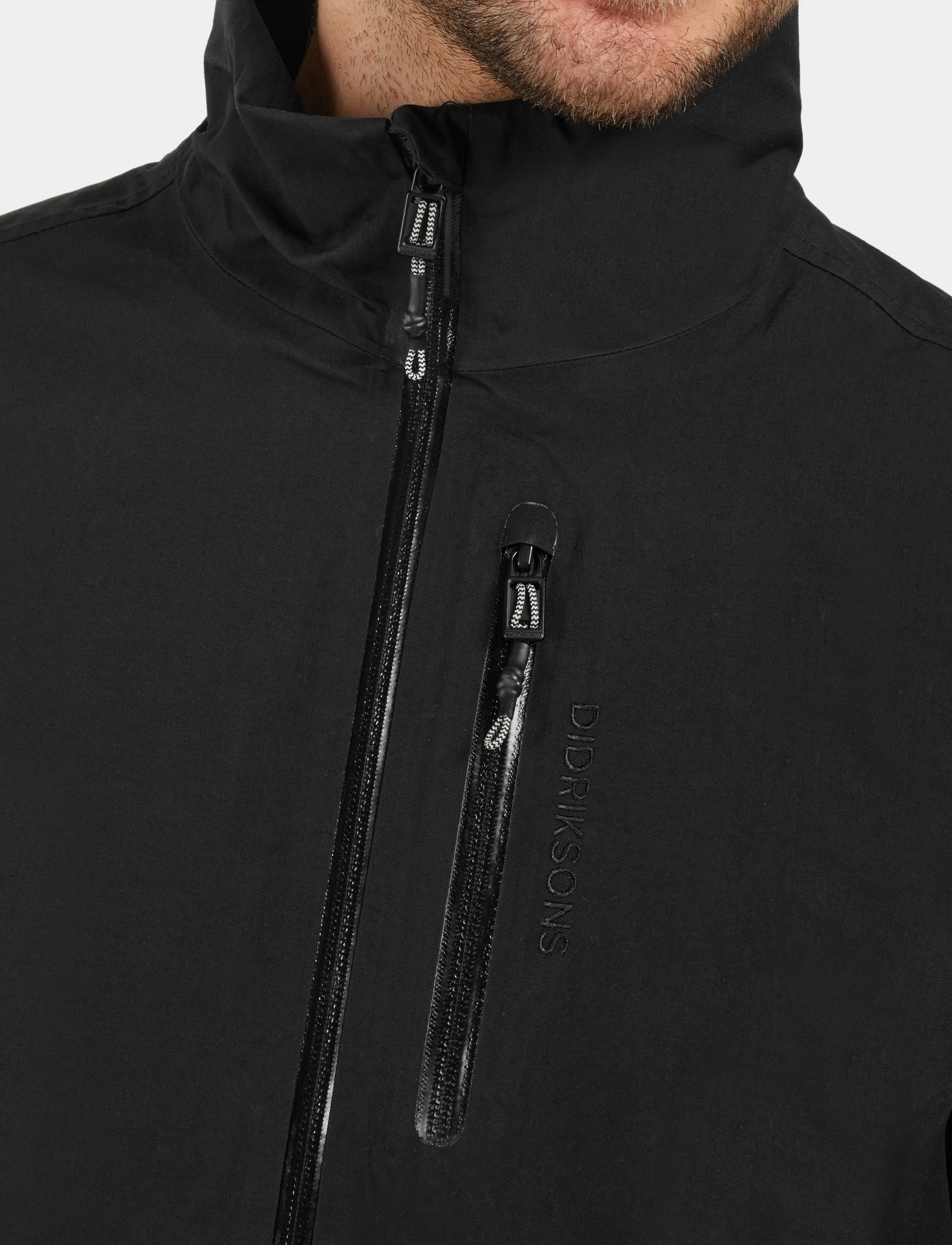 Didriksons - NJORD USX JKT - Āra jakas - black - 3