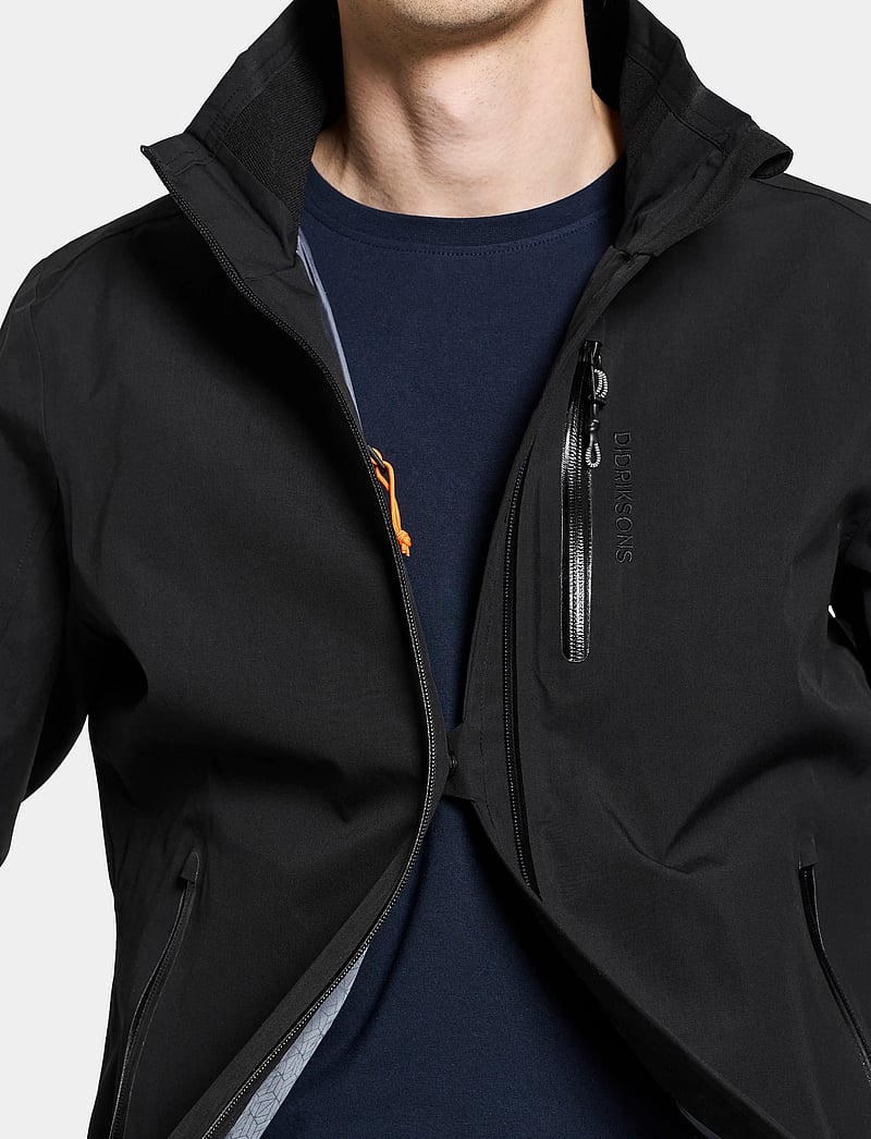 Didriksons - NJORD USX JKT - outdoor jacken - black - 5