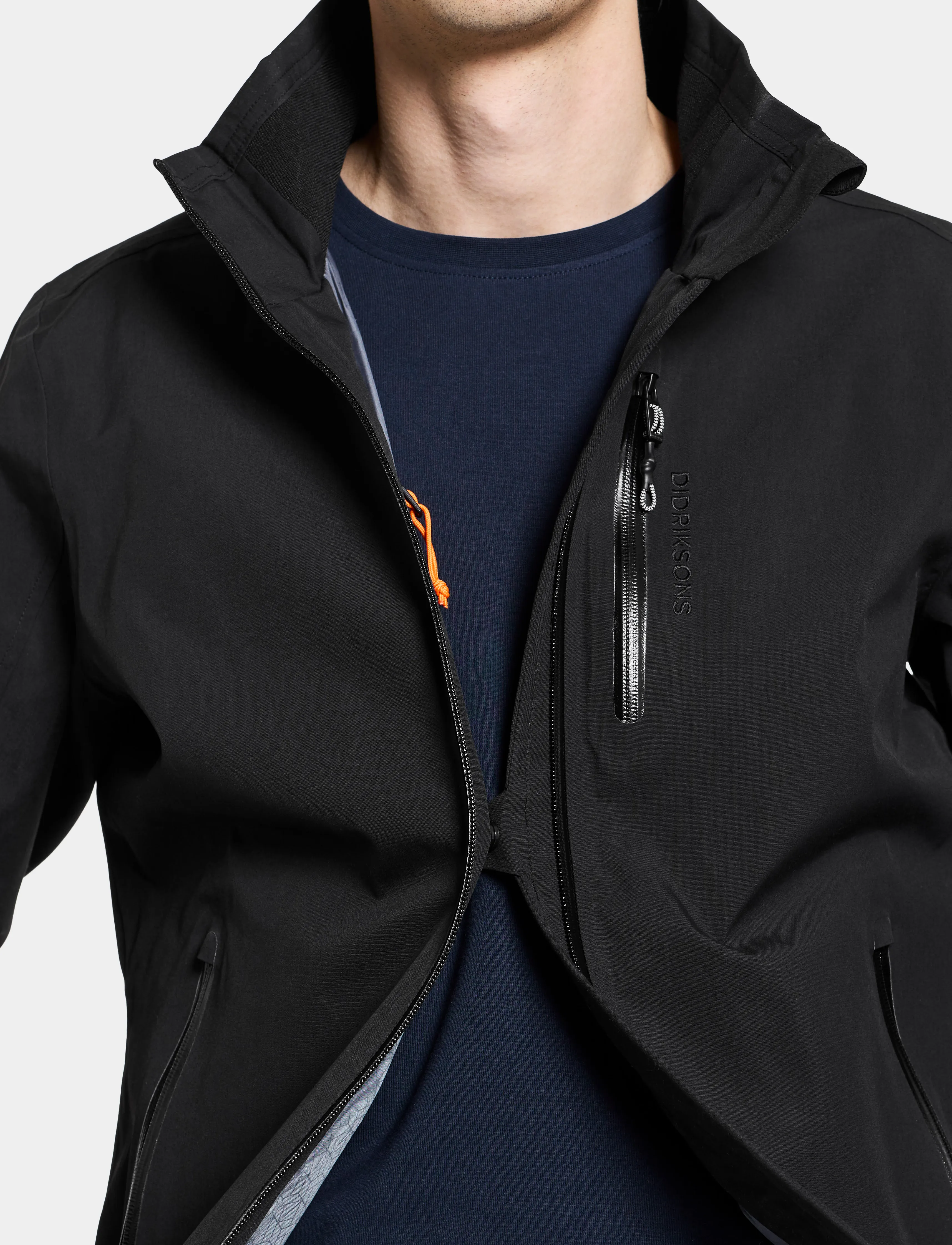 Didriksons - NJORD USX JKT - Āra jakas - black - 5