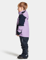 Didriksons - DAGGKPA KIDS JACKET - shell & rain jackets - digital purple - 6