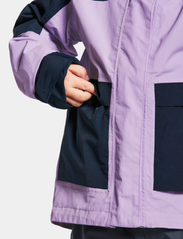Didriksons - DAGGKPA KIDS JACKET - shell & rain jackets - digital purple - 10
