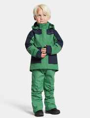 Didriksons - DAGGKPA KIDS JACKET - shell & rain jackets - palm green - 2