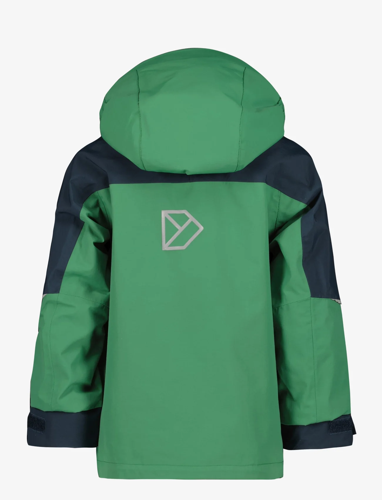 Didriksons - DAGGKPA KIDS JACKET - shell & rain jackets - palm green - 1