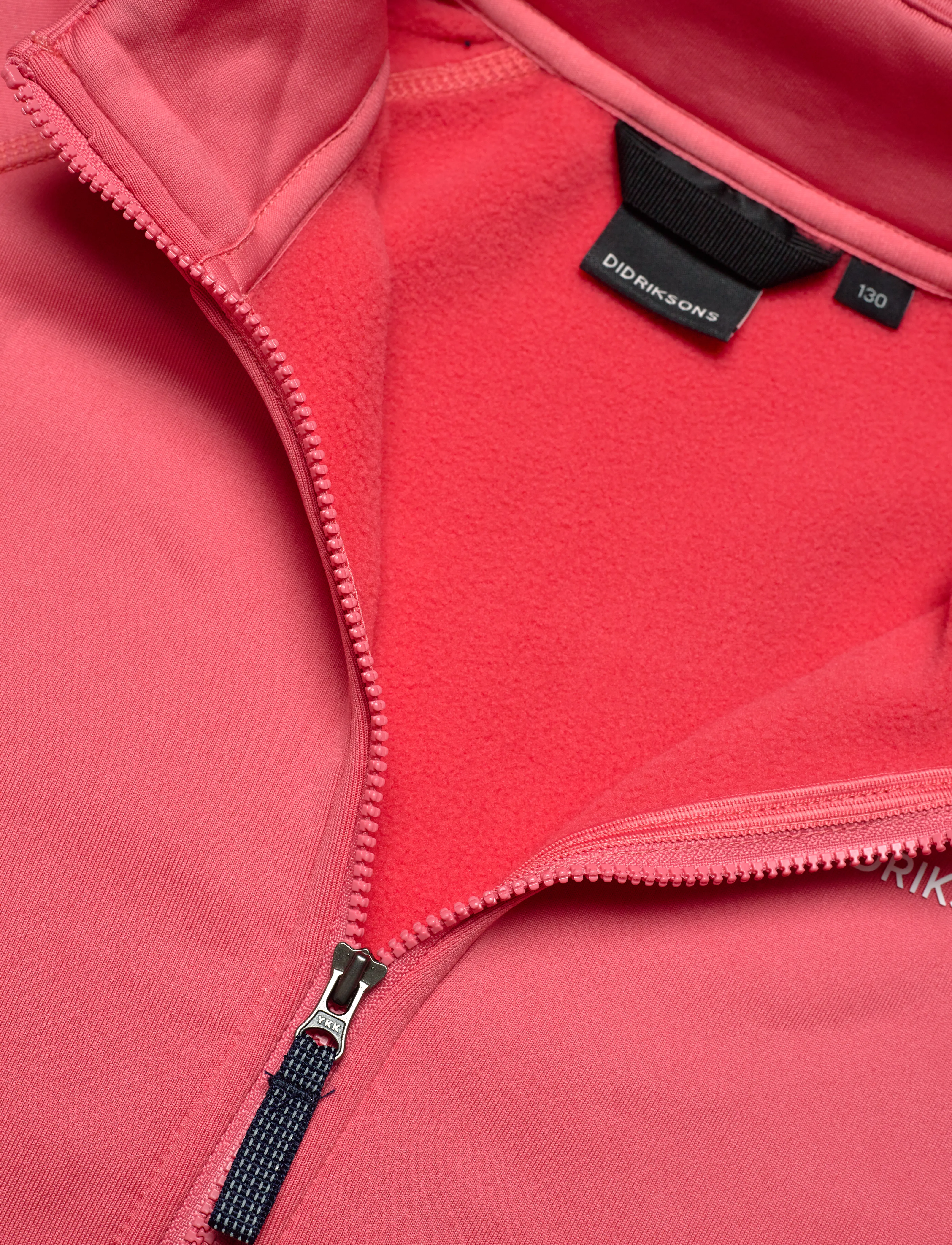 Didriksons - CORIN KIDS FULLZIP 7 - peach rose - 5